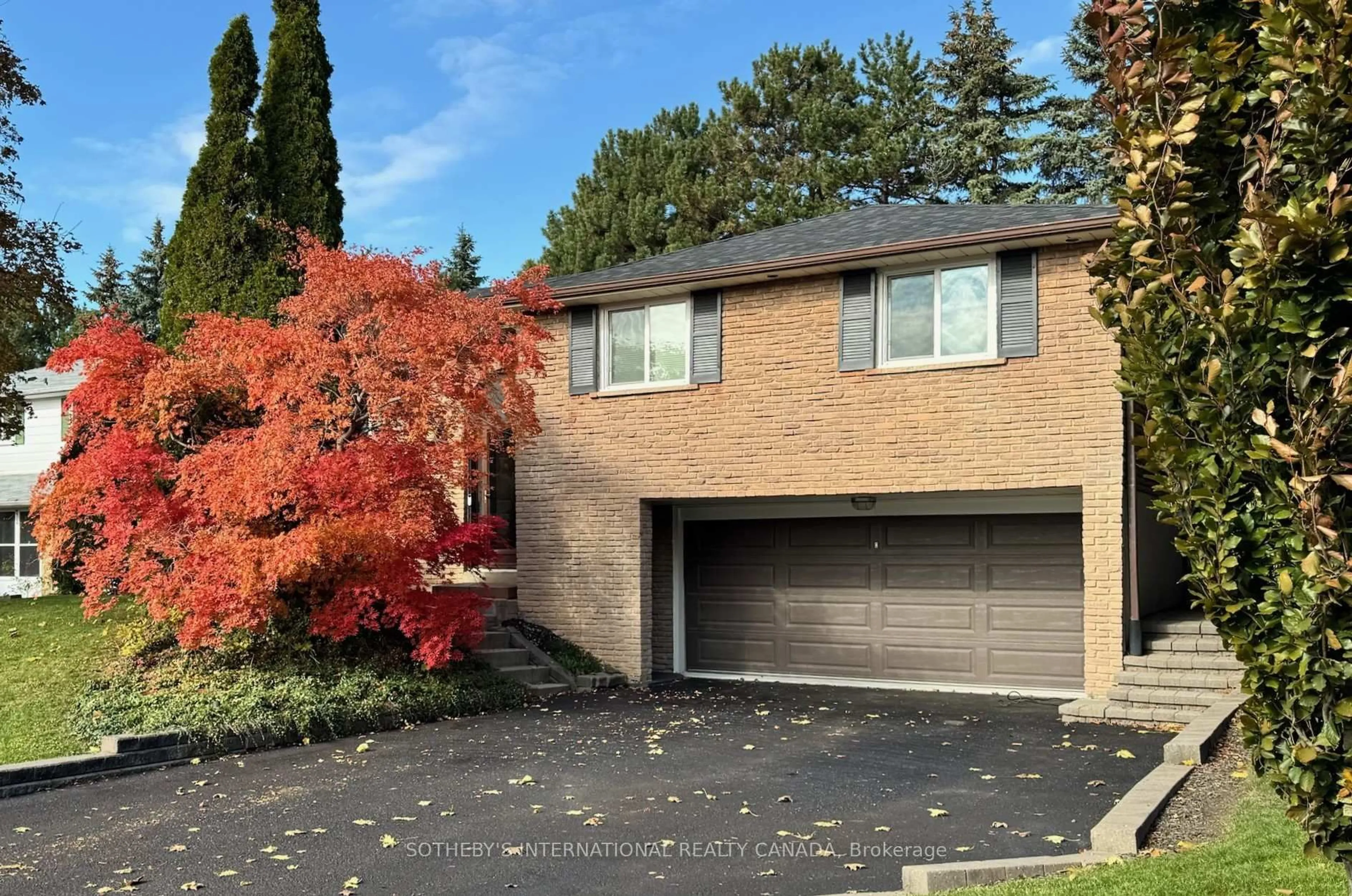 Home with brick exterior material, street for 36 Shieldmark Cres, Markham Ontario L3T 3T5