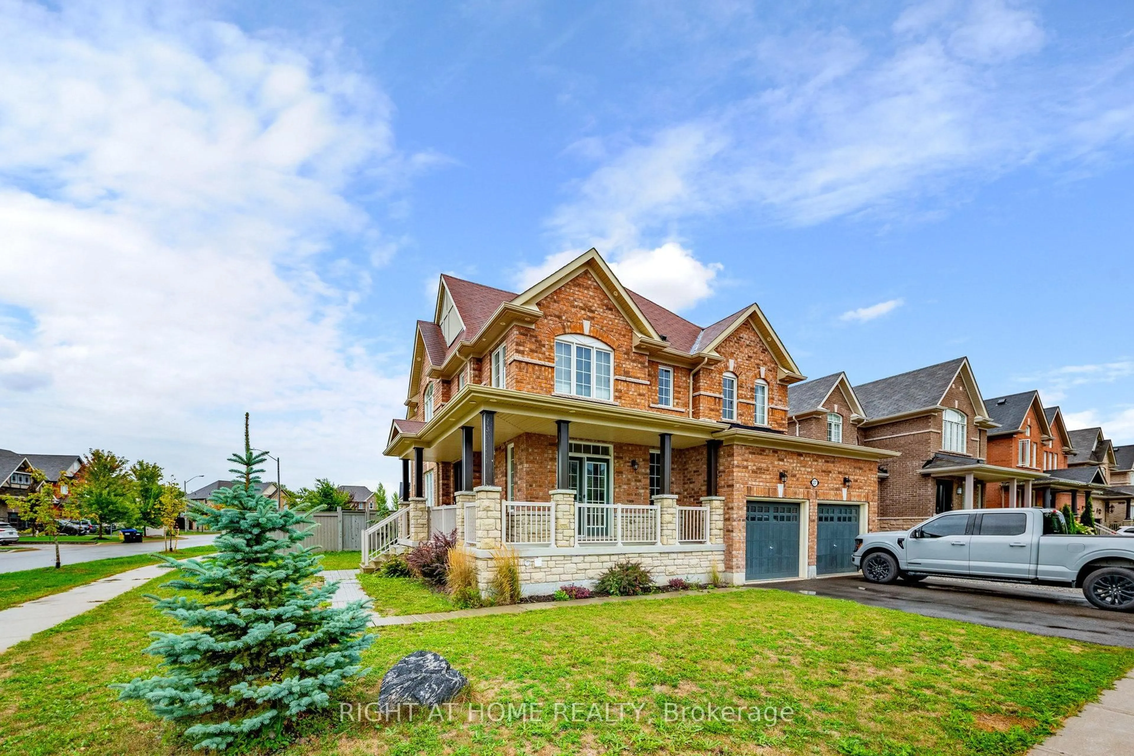 Home with brick exterior material, street for 27 Roy Rd, New Tecumseth Ontario L0G 1W0