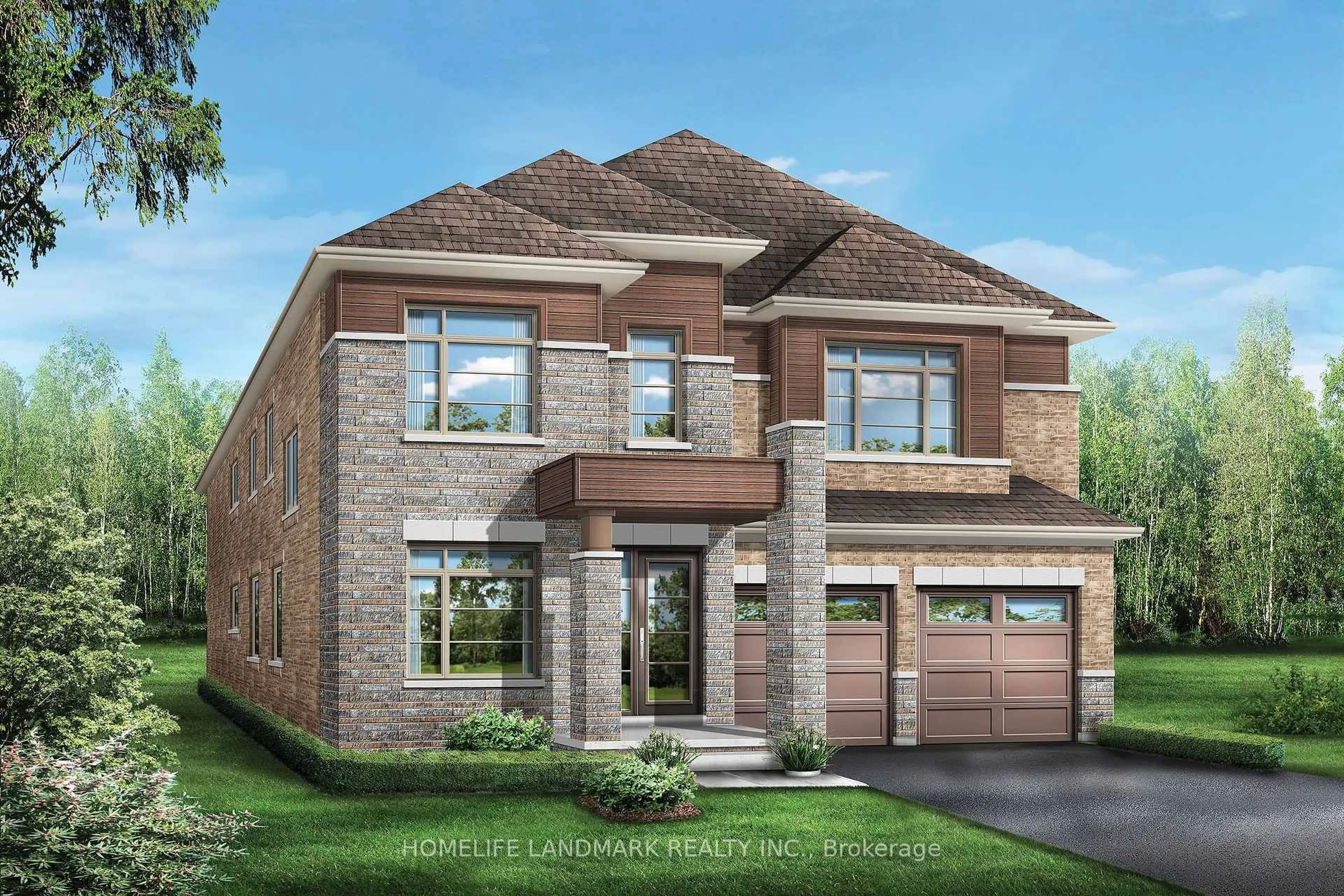 Home with brick exterior material, street for LOT3 Camden Crossing, Richmond Hill Ontario L4E 3R9