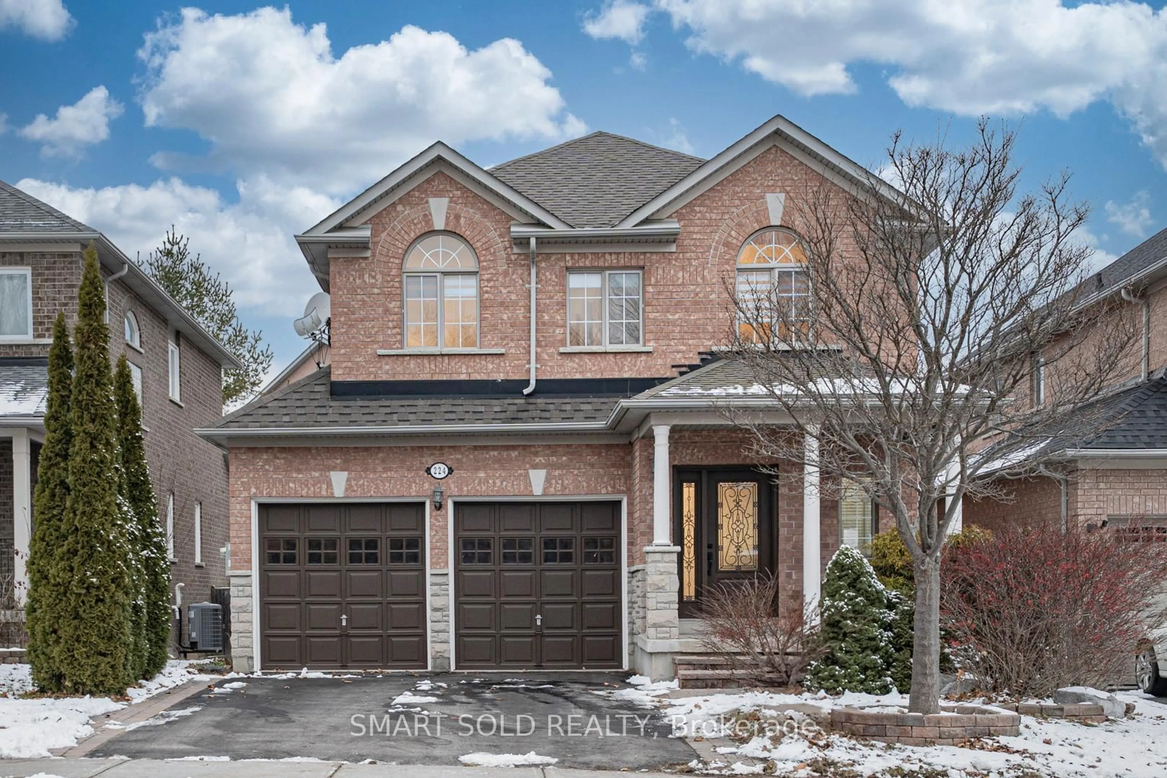 Home with brick exterior material, street for 224 Summeridge Dr, Vaughan Ontario L4J 8T2