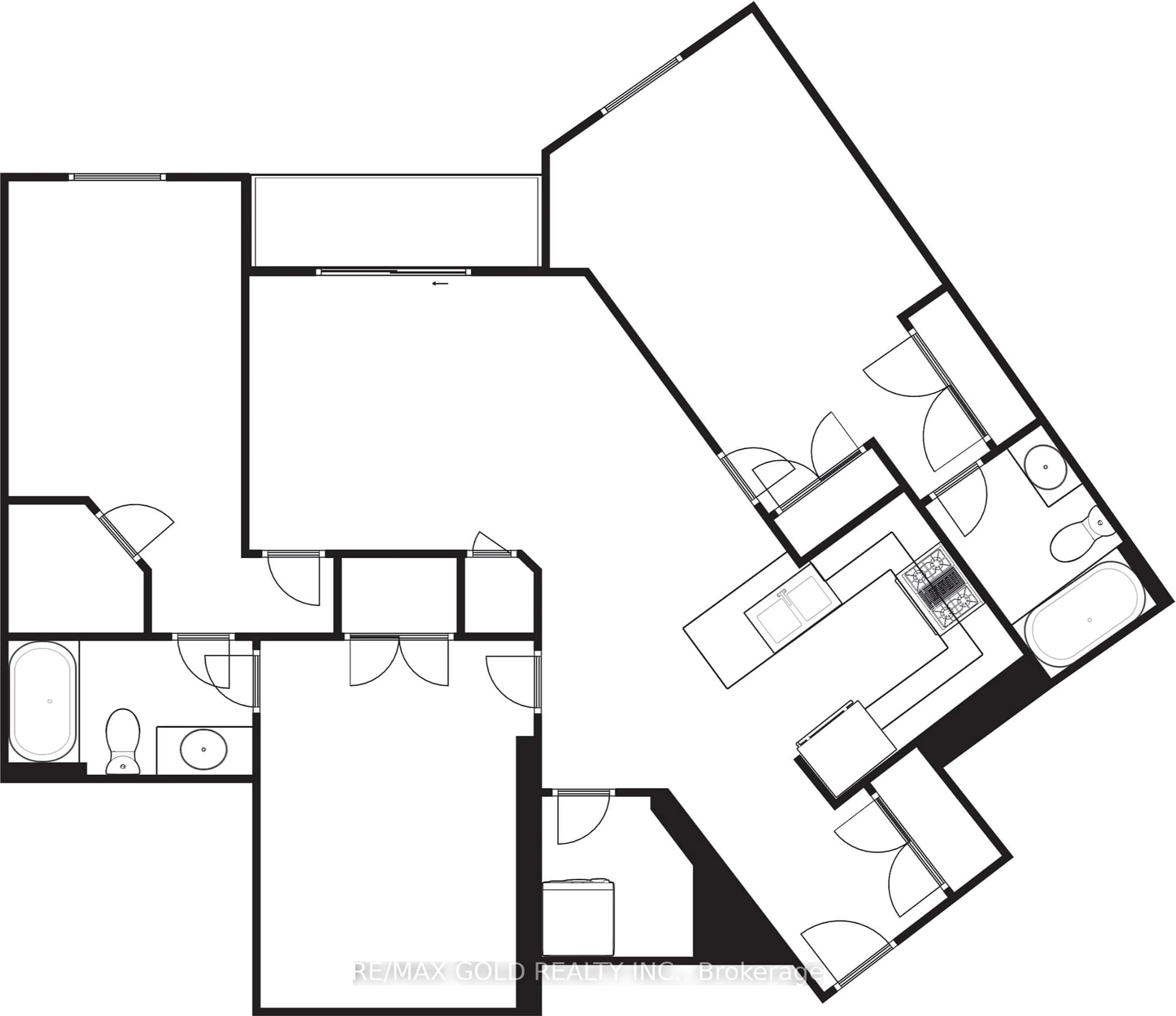 Floor plan for 39 New Delhi Dr #209, Markham Ontario L3S 0E1
