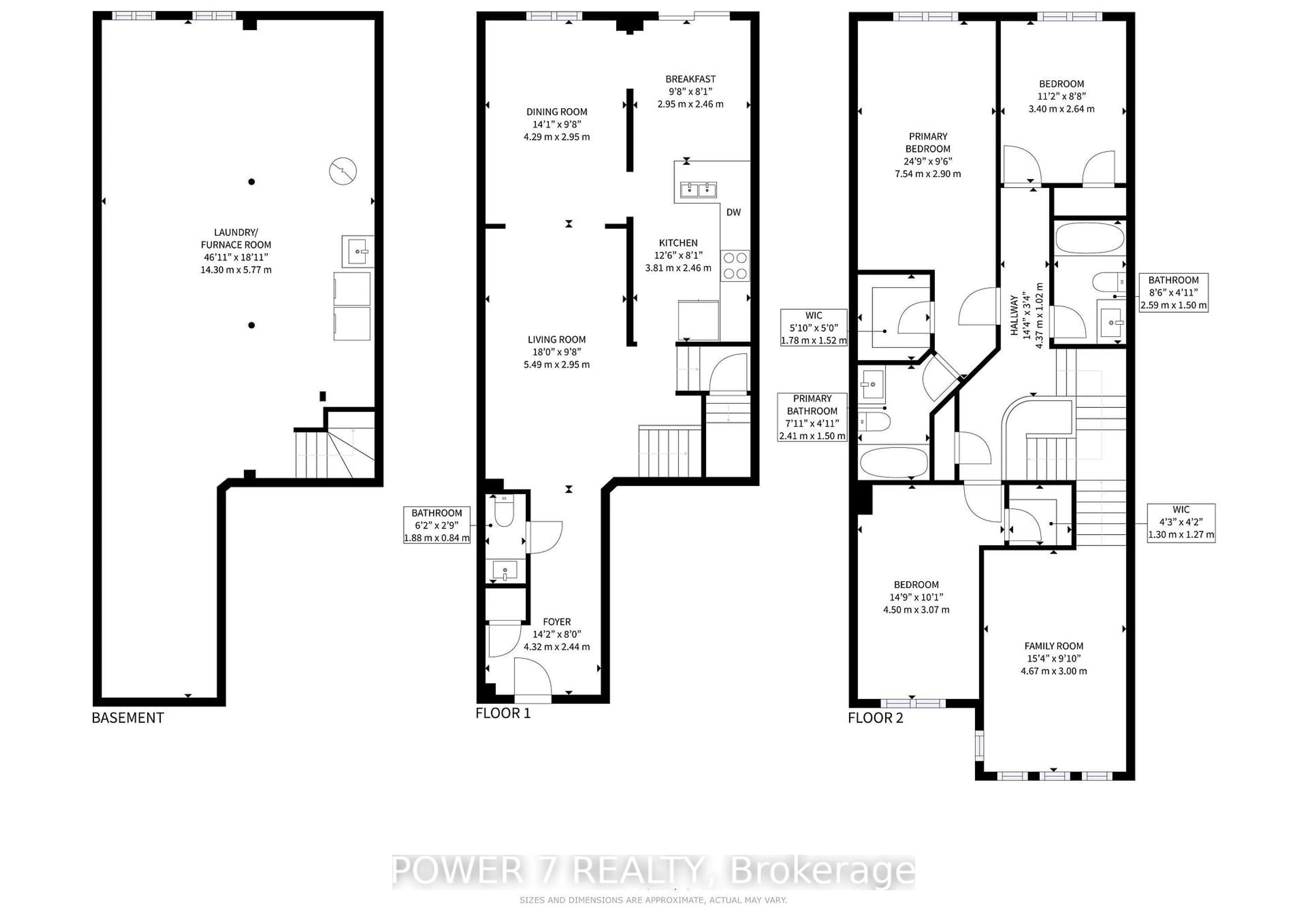 Floor plan for 287 Penndutch Circ, Whitchurch-Stouffville Ontario L4A 0P1