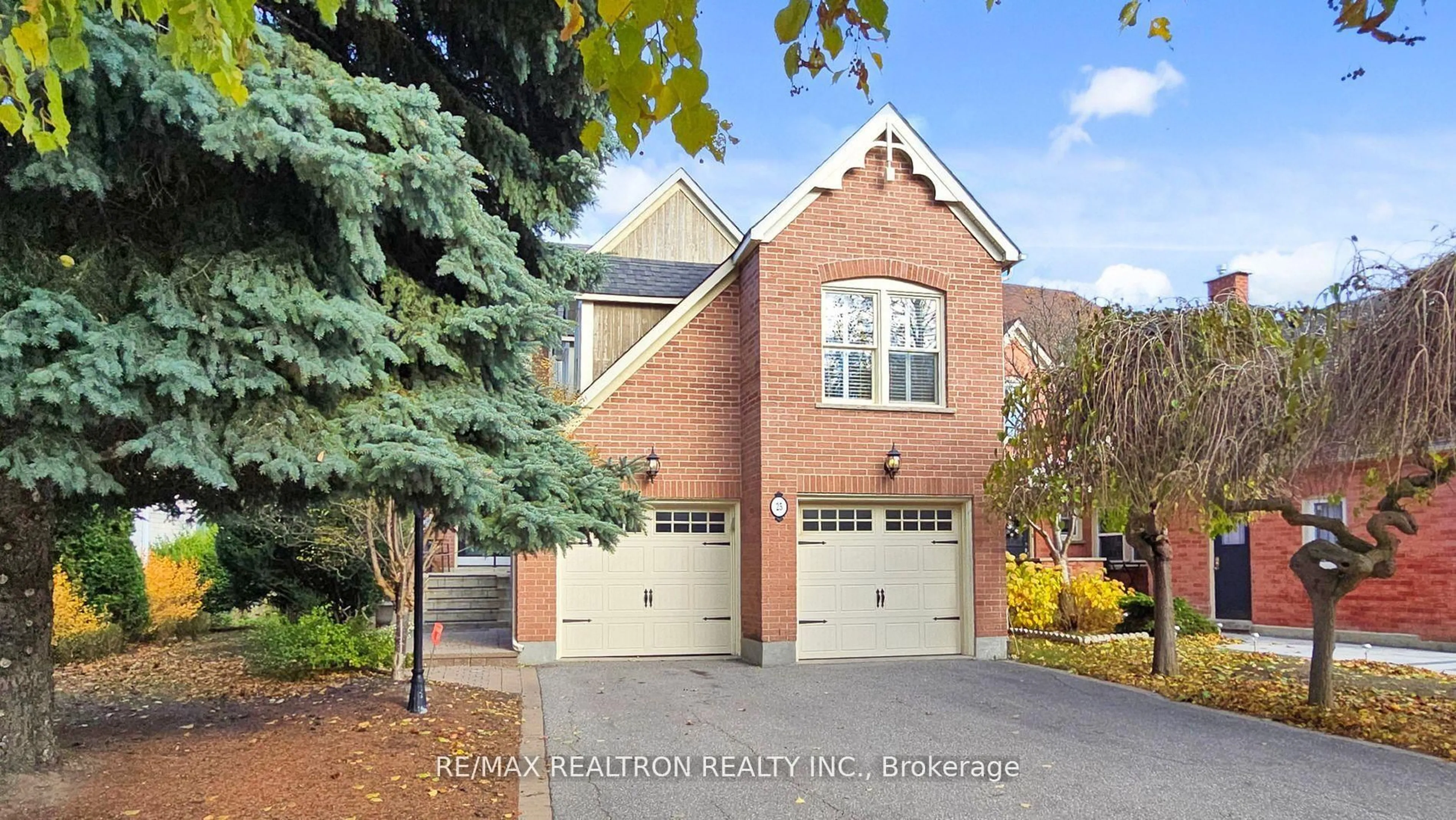 Home with brick exterior material, street for 25 Waterbridge Lane, Markham Ontario L3R 8W9