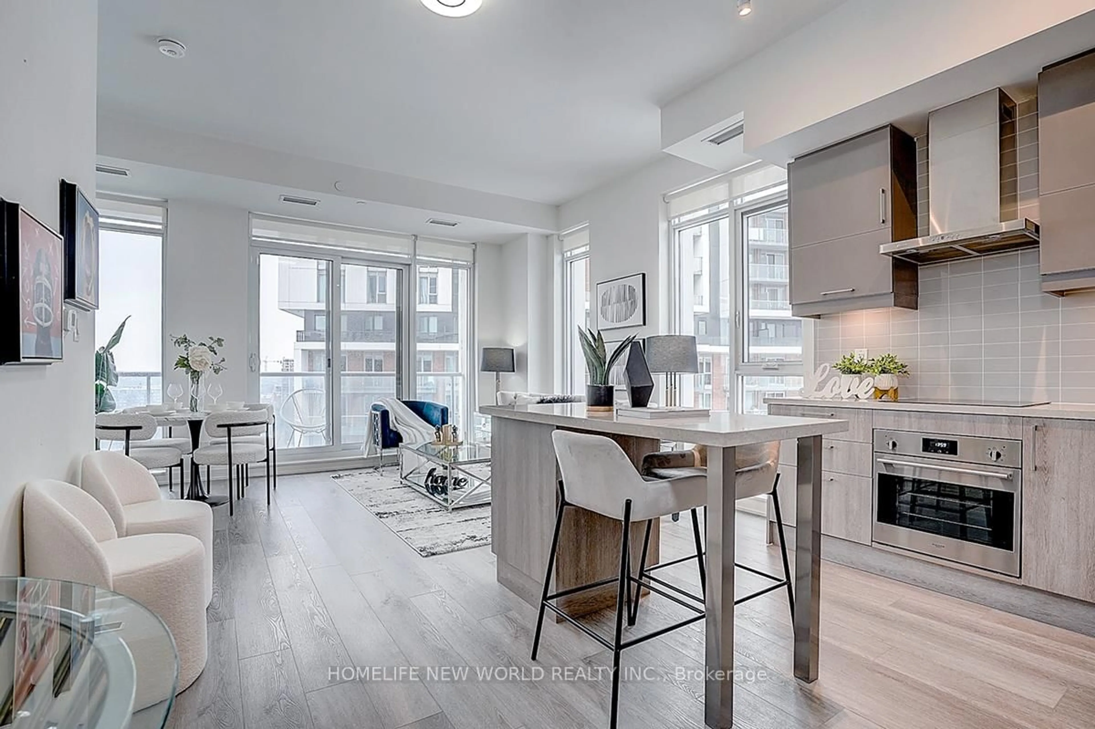 Open concept kitchen, unknown for 8119 Birchmount Rd #1428, Markham Ontario L6G 0H5