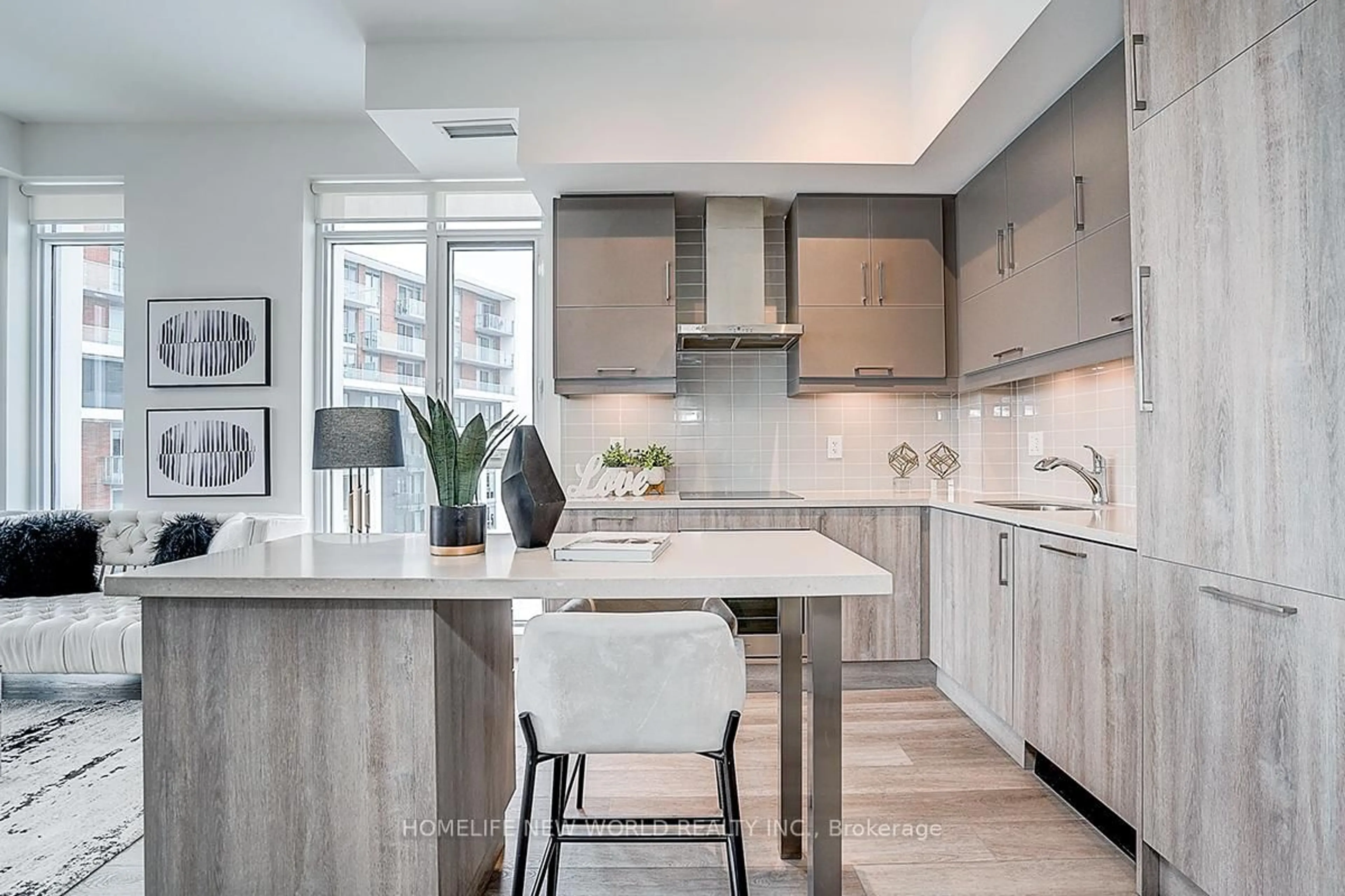 Contemporary kitchen, unknown for 8119 Birchmount Rd #1428, Markham Ontario L6G 0H5