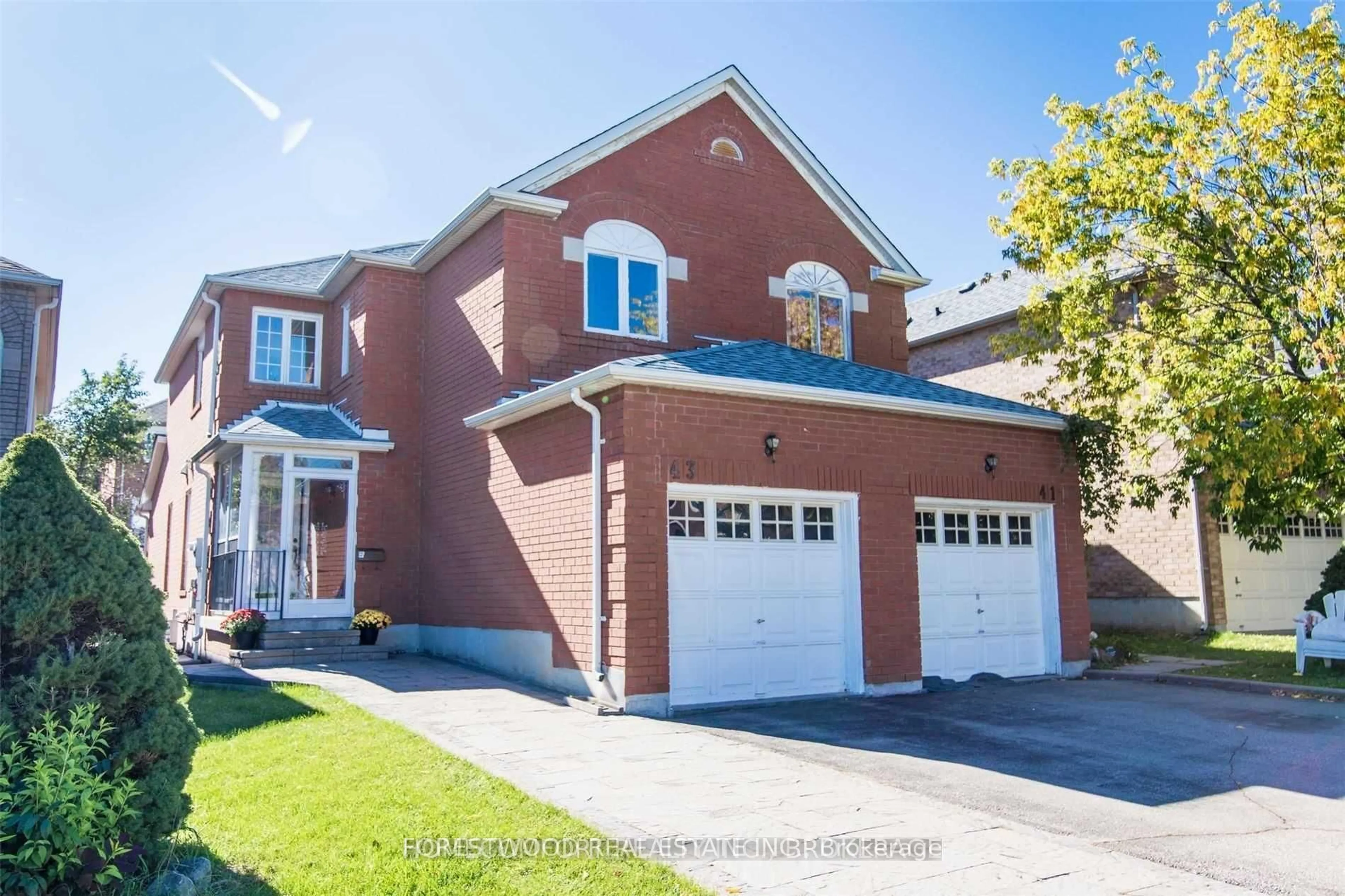 Home with brick exterior material, street for 43 Grover Hill Ave, Richmond Hill Ontario L4S 1T6