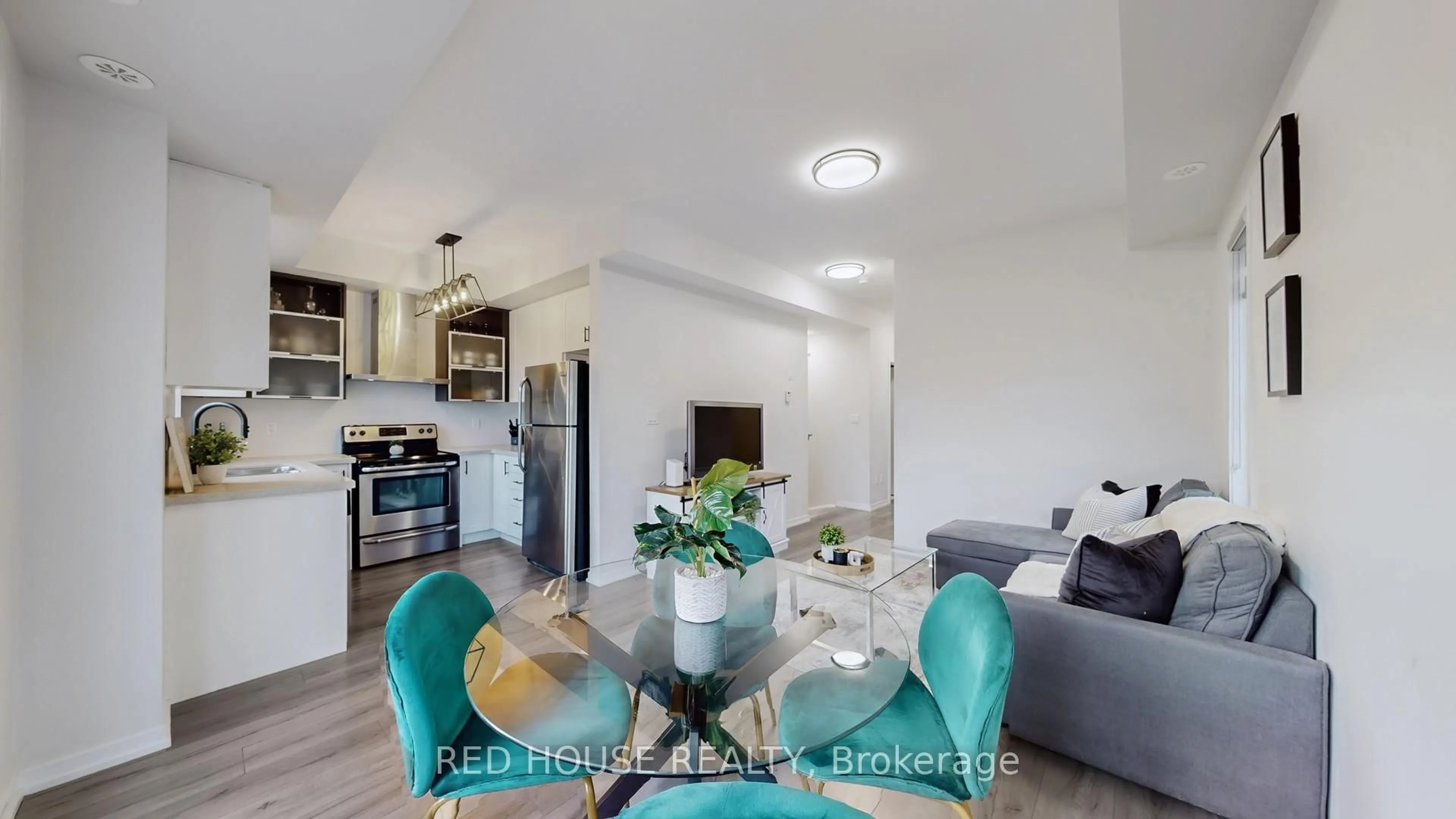 Living room with furniture, unknown for 26 Bruce St #E08, Vaughan Ontario L4L 1J4