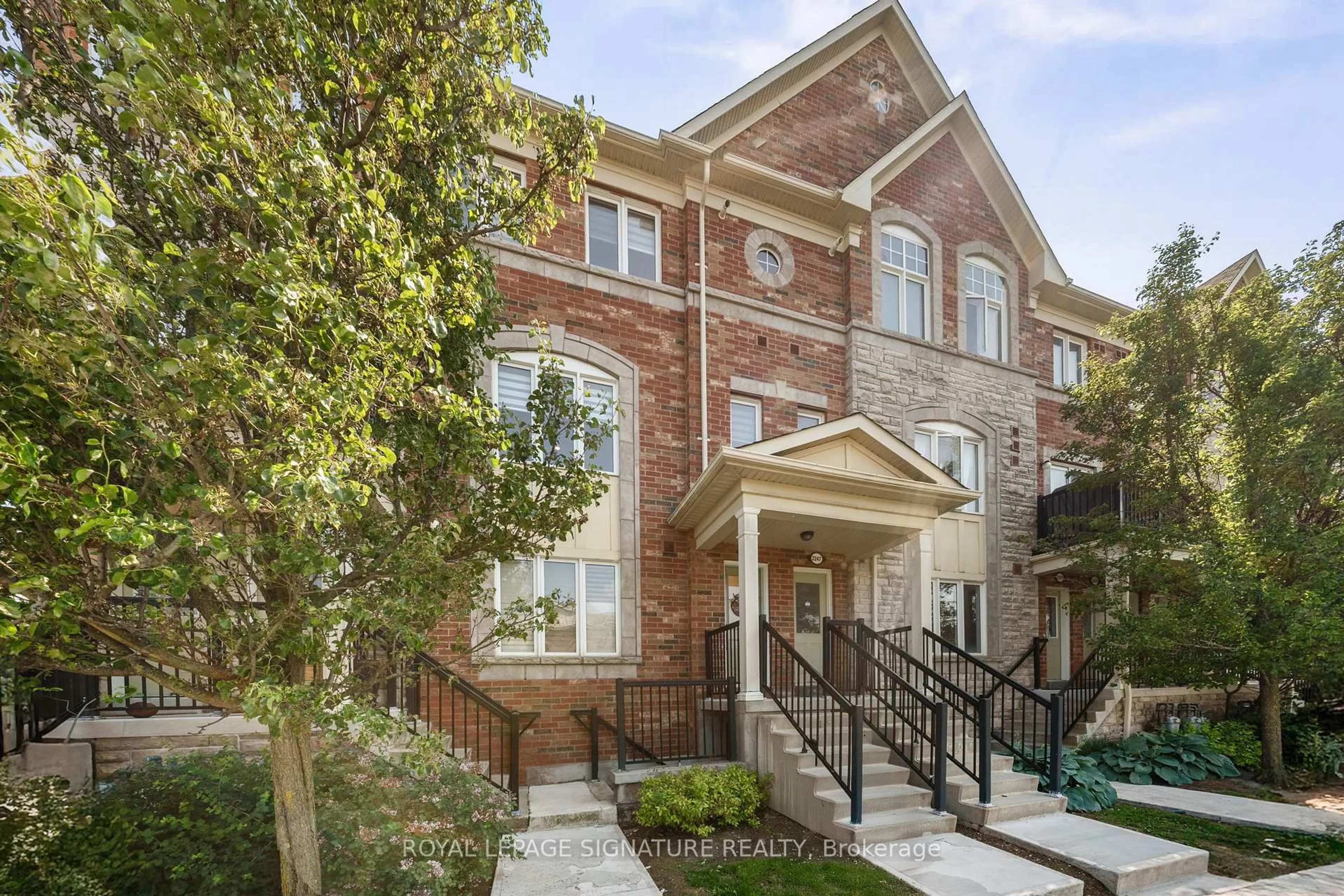 Home with brick exterior material, street for 2249 Bur Oak Ave, Markham Ontario L6E 0C2