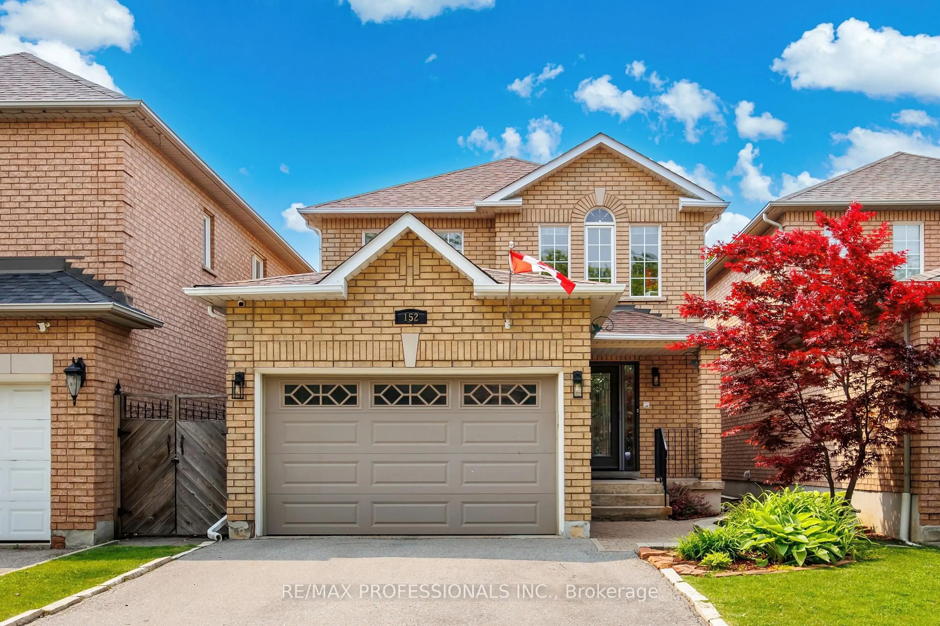 Home with brick exterior material, street for 152 Ashton Dr, Vaughan Ontario L6A 2T8
