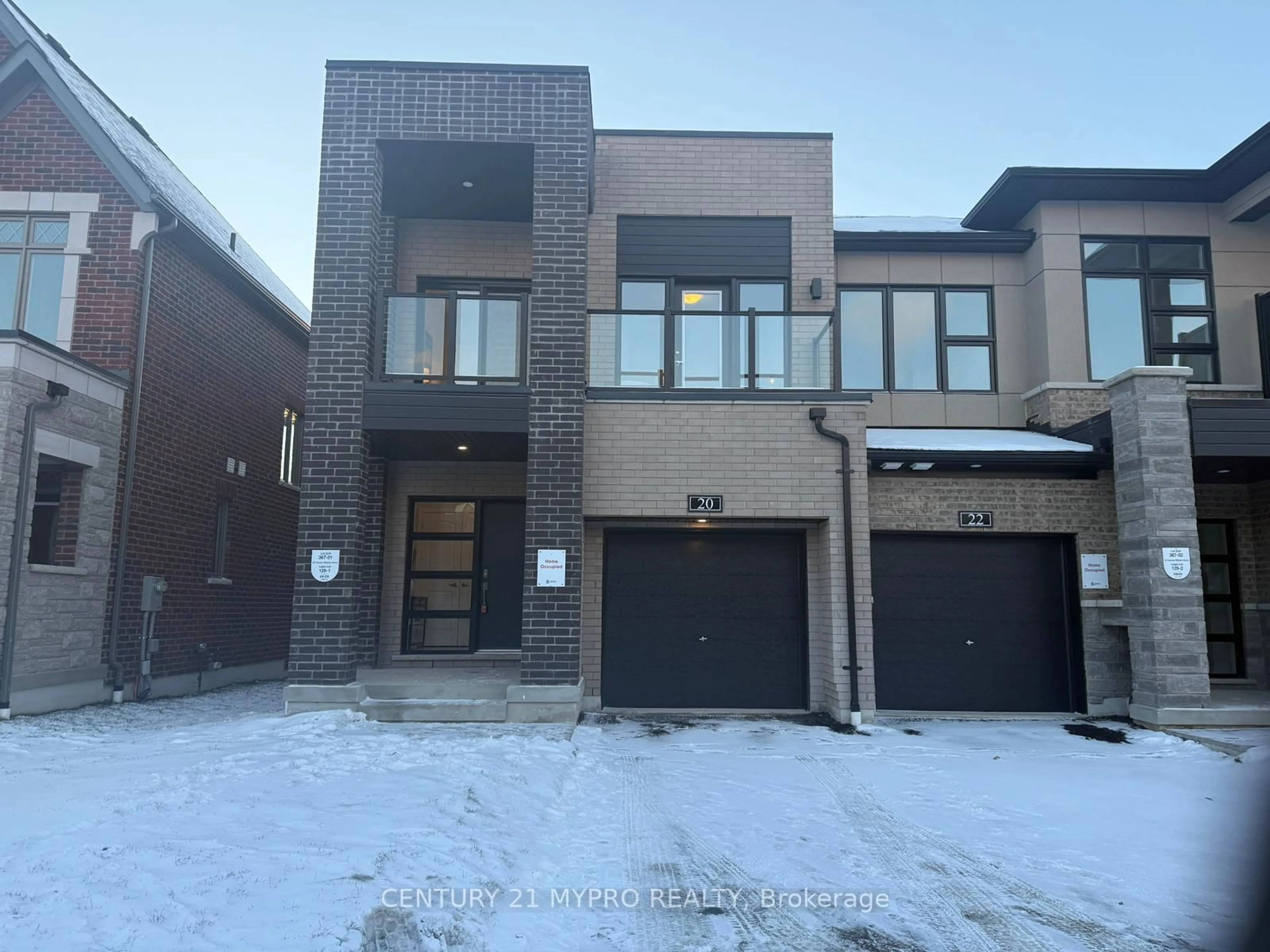 Home with brick exterior material, street for 20 Freeman Williams St, Markham Ontario L6C 3M8