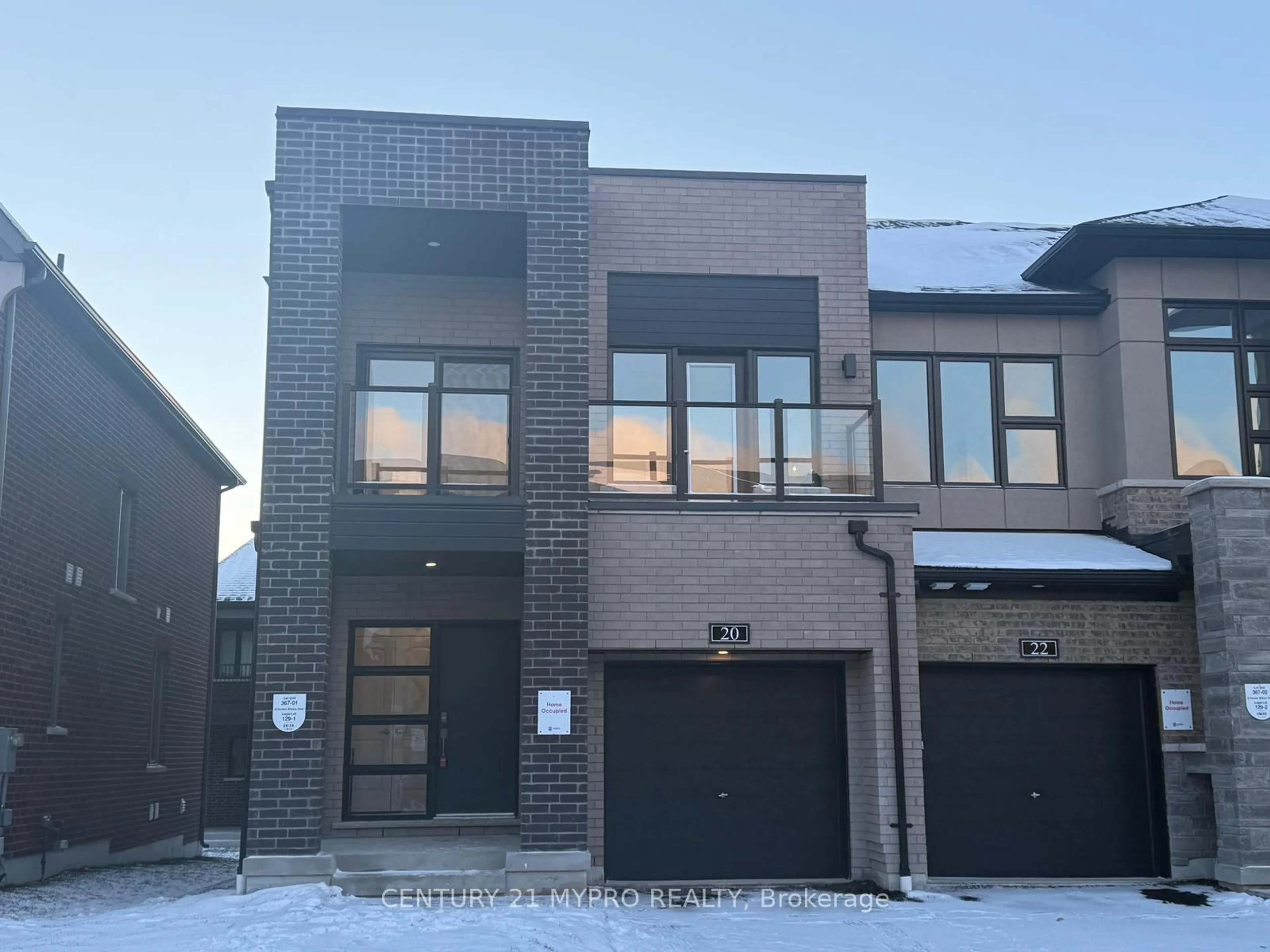 Home with brick exterior material, street for 20 Freeman Williams St, Markham Ontario L6C 3M8