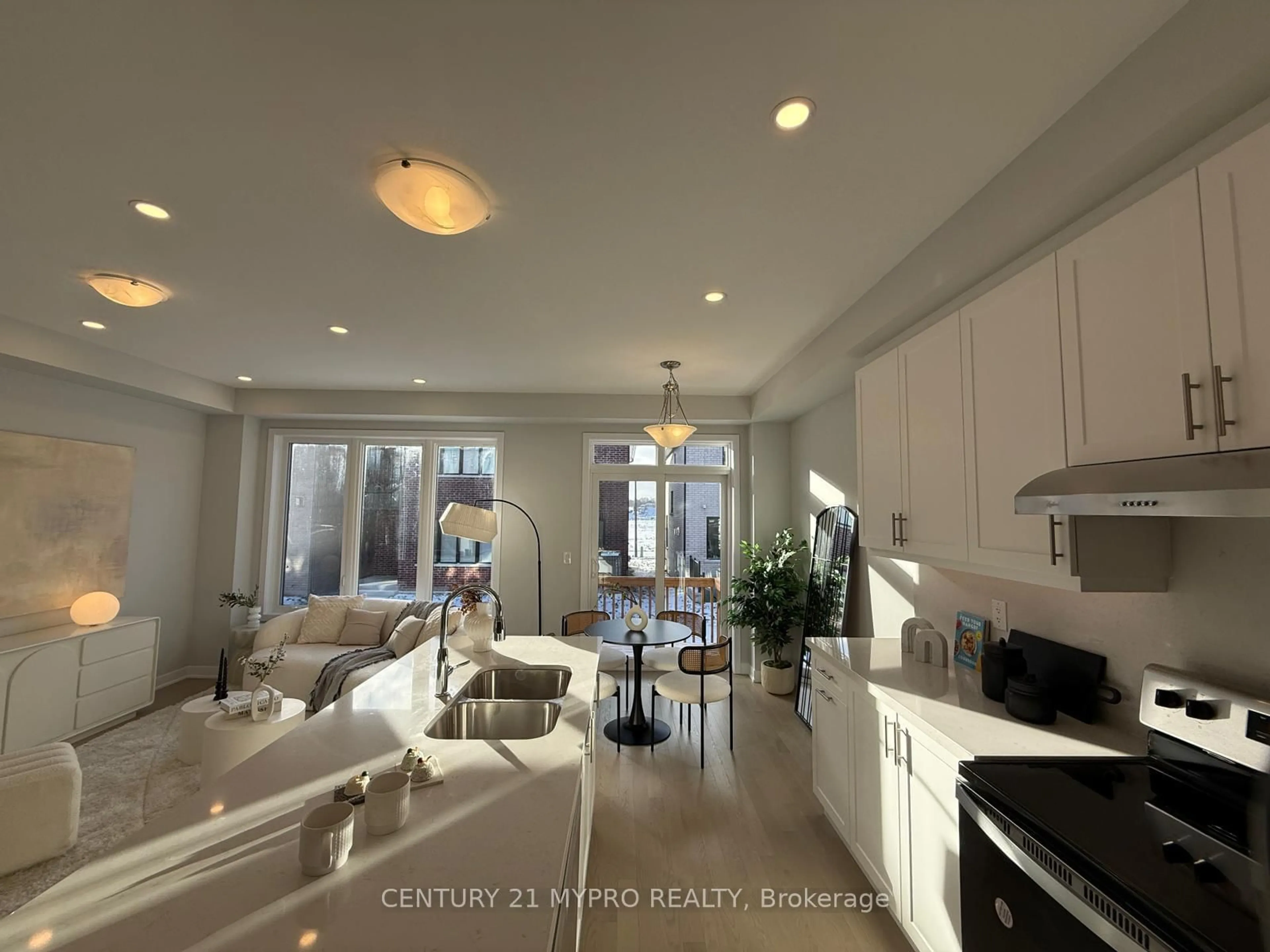 Open concept kitchen, ceramic/tile floor for 20 Freeman Williams St, Markham Ontario L6C 3M8