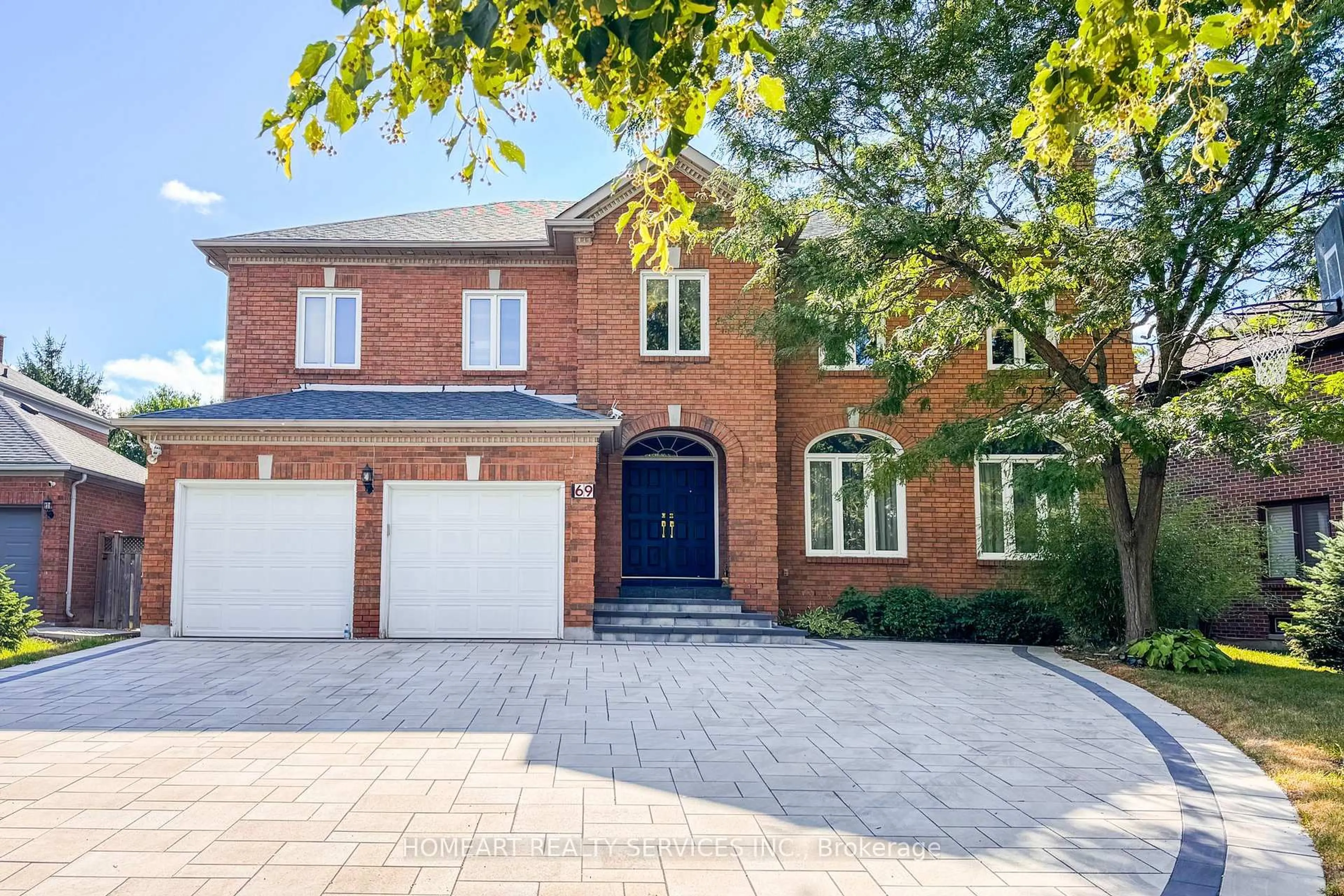 Home with brick exterior material, street for 69 Ava Cres, Richmond Hill Ontario L4B 2X5