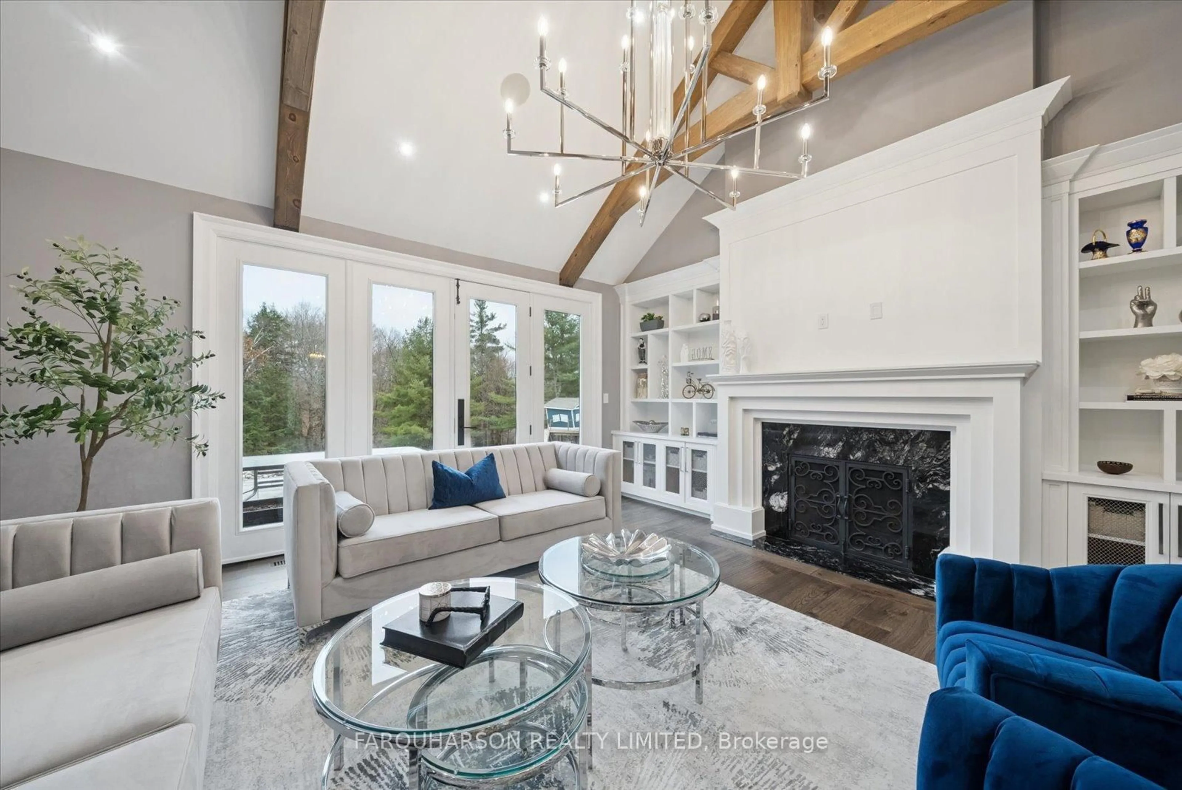 Living room with furniture, unknown for 14834 York/Durham Line, Whitchurch-Stouffville Ontario L4A 3L5