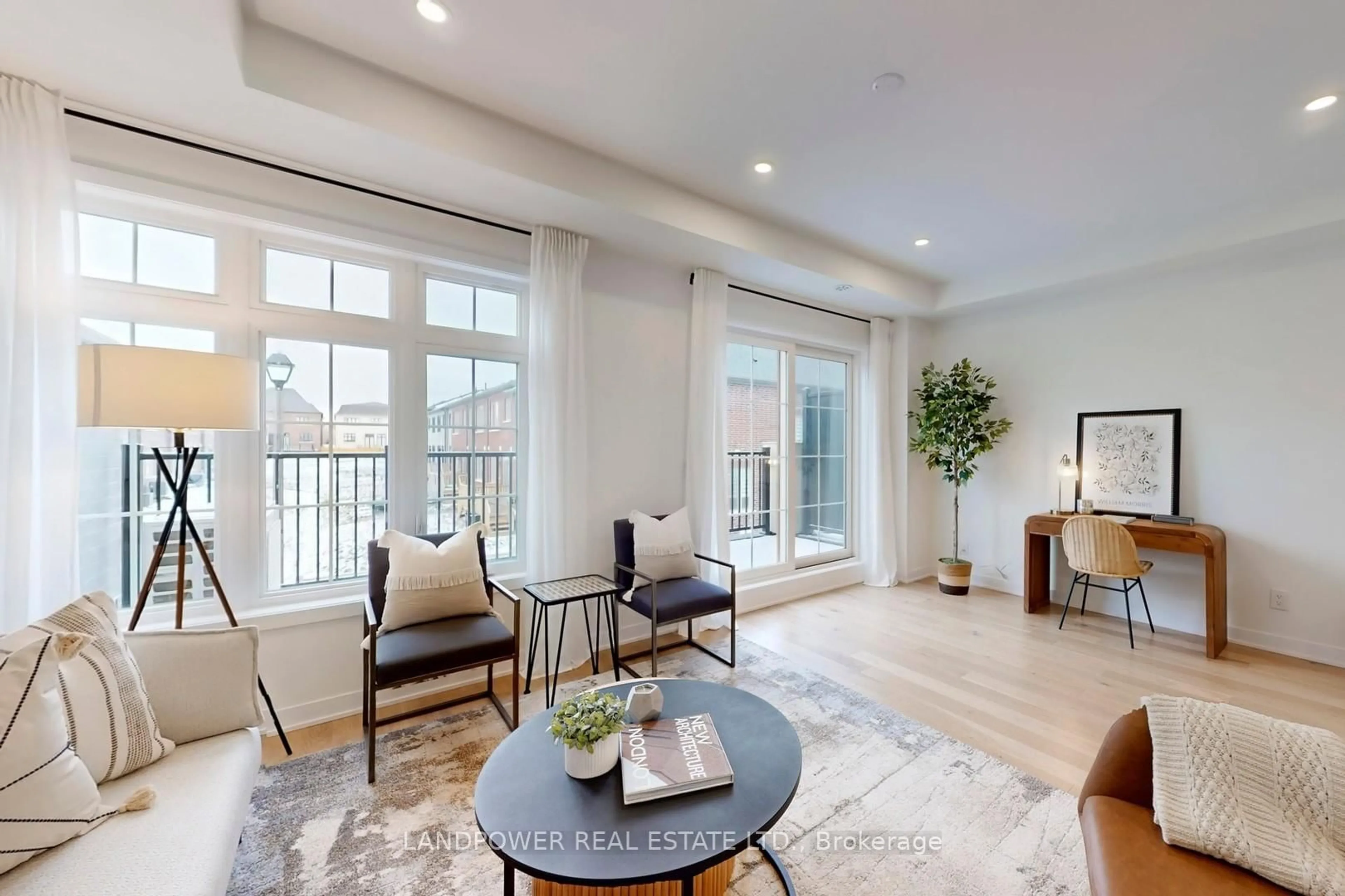 Living room with furniture, unknown for 66 York Downs Blvd, Markham Ontario L6C 3M6