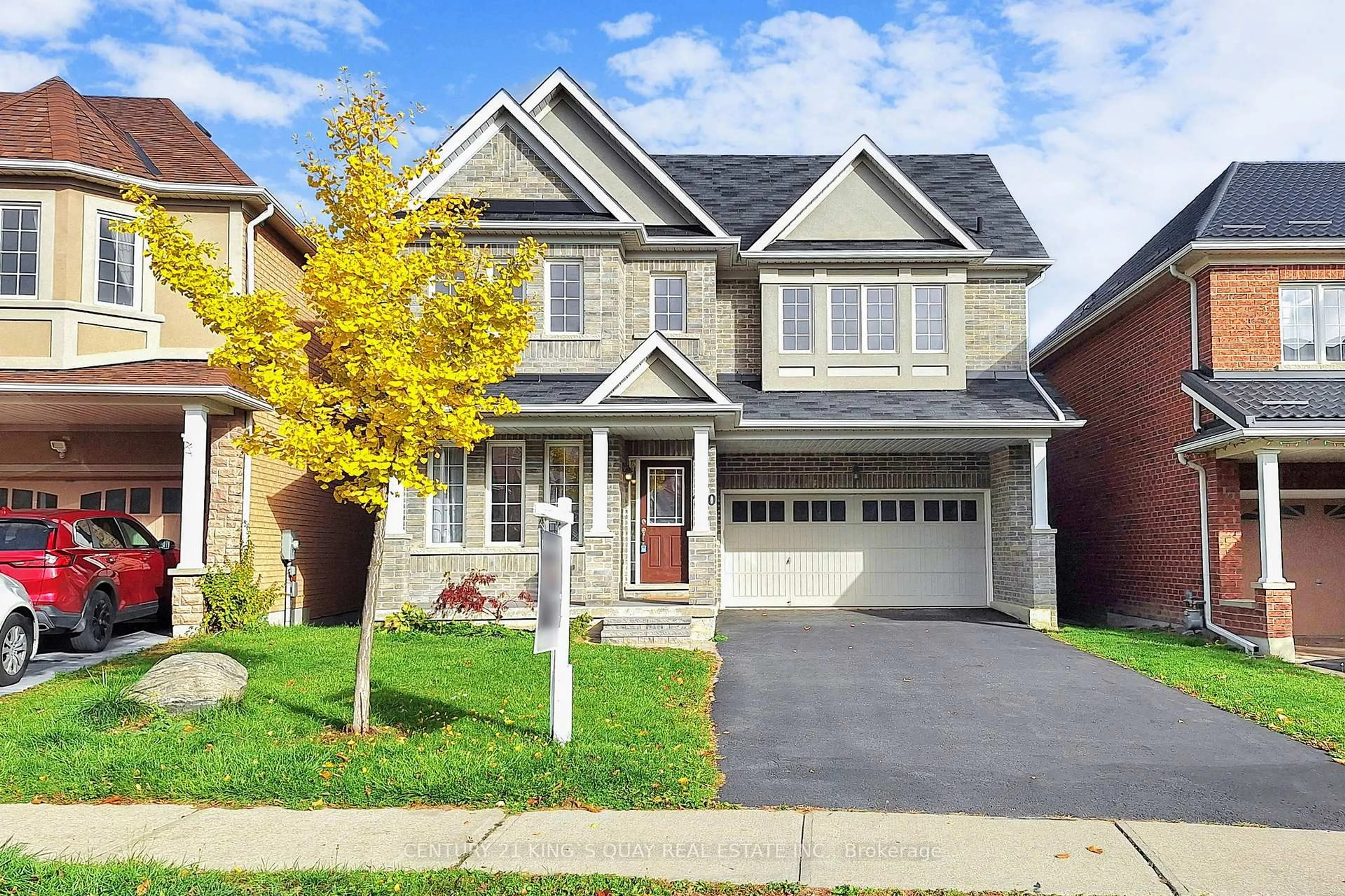 Home with brick exterior material, street for 220 Karl Rose Tr, Newmarket Ontario L3X 3J3