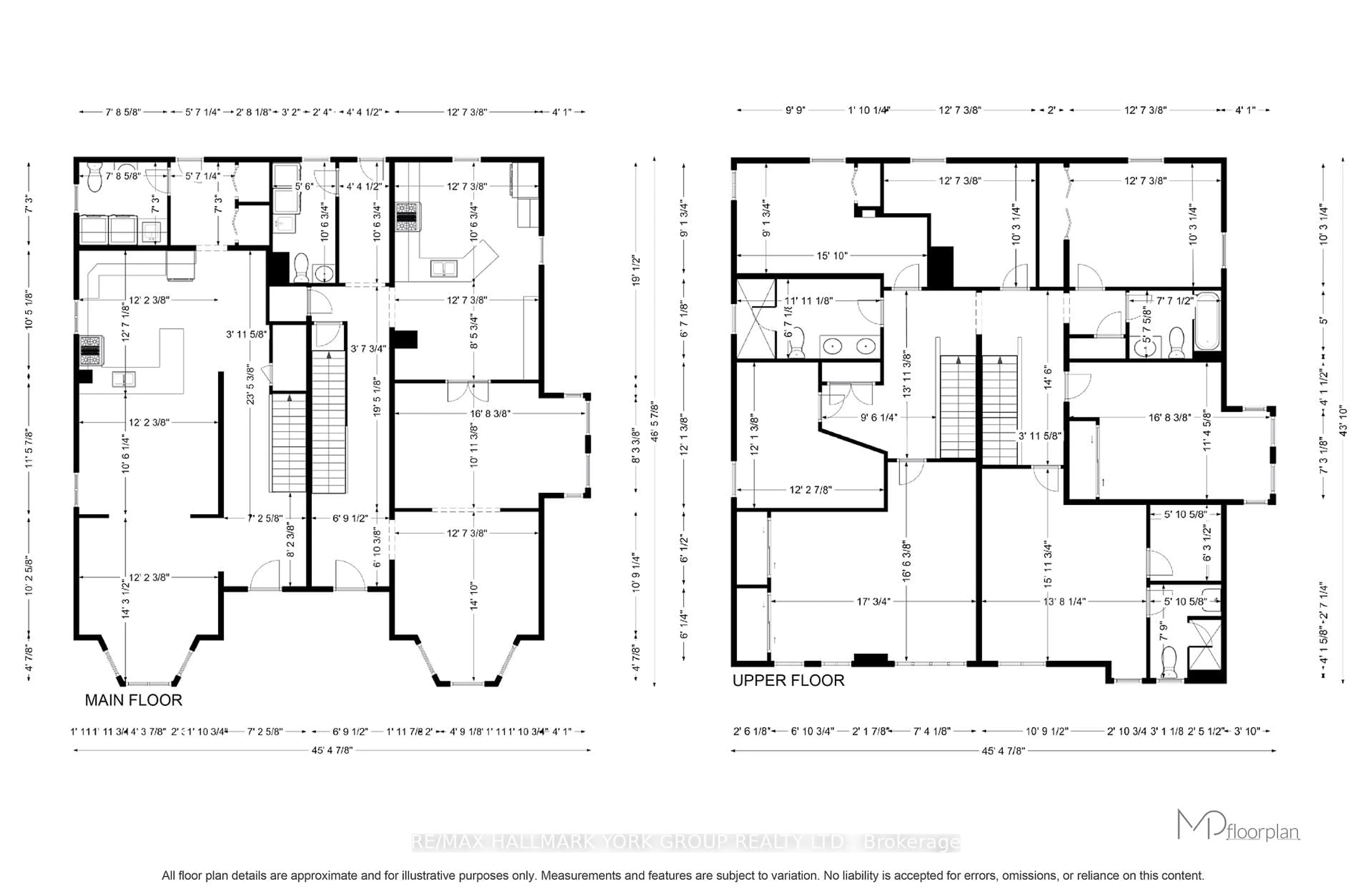 Floor plan for 390 Main St, King Ontario L0G 1T0