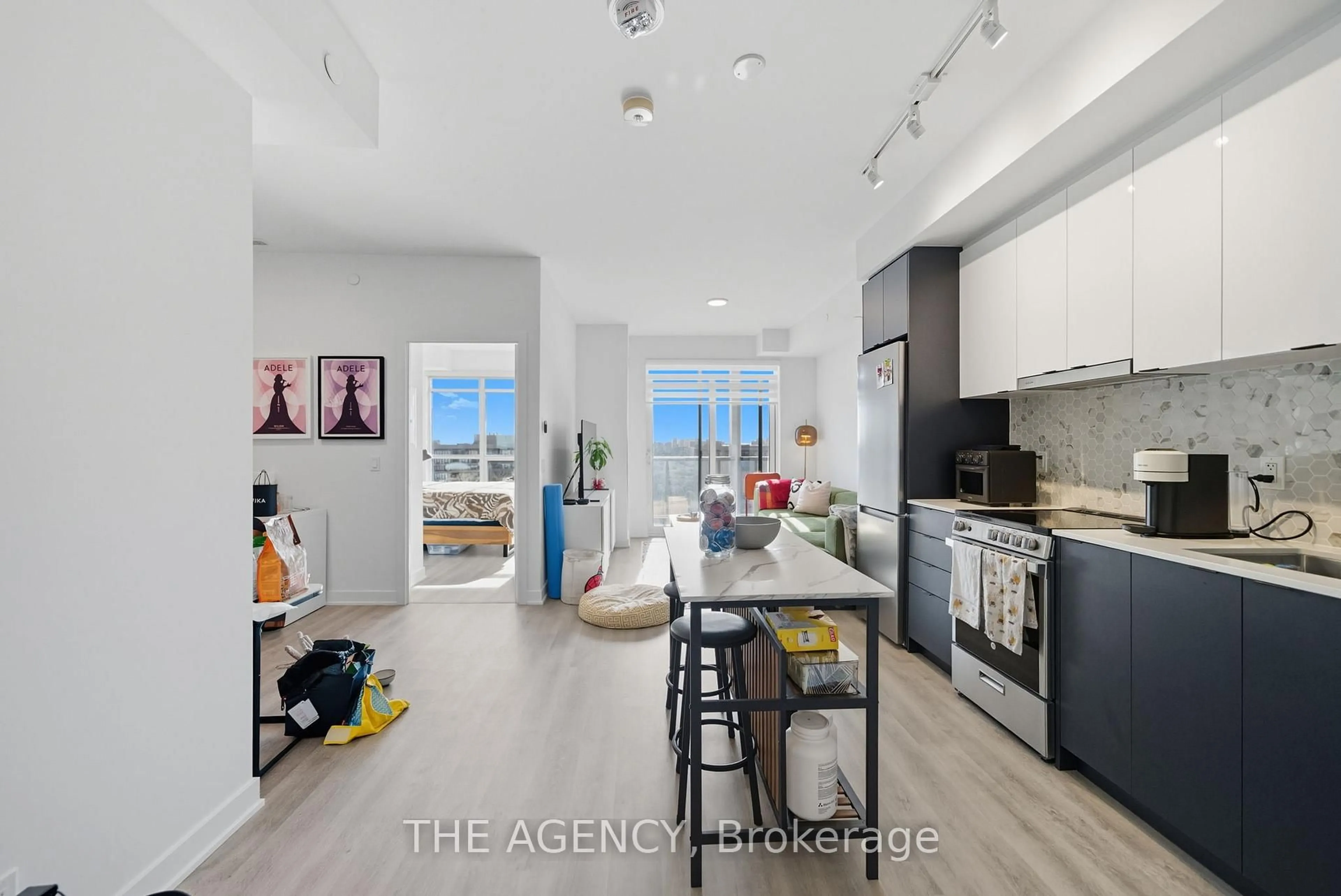 Open concept kitchen, unknown for 30 Upper Mall Way #1411, Vaughan Ontario L4J 0L7