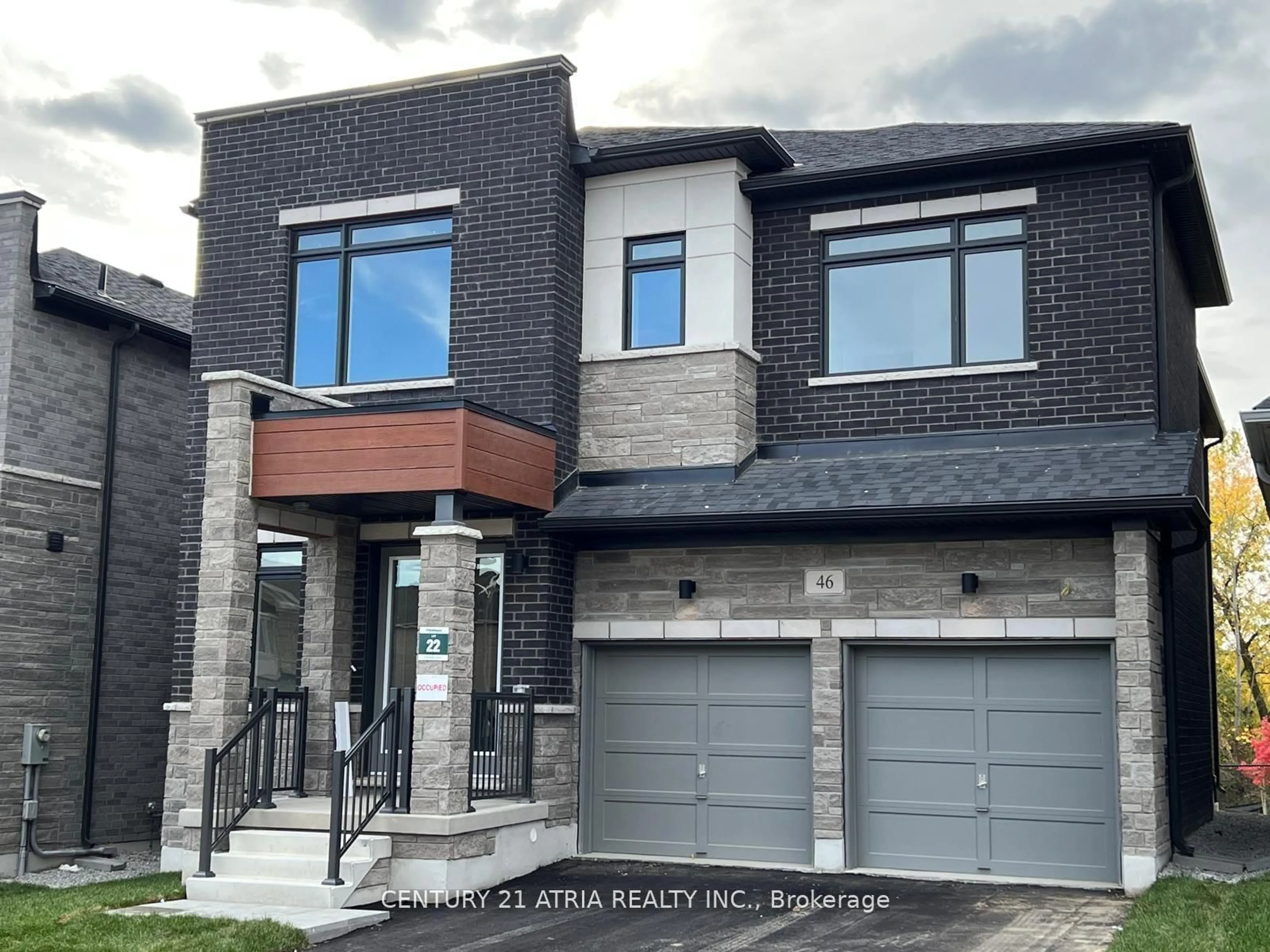 Home with brick exterior material, street for 46 Boccella Cres, Richmond Hill Ontario L4B 0J1