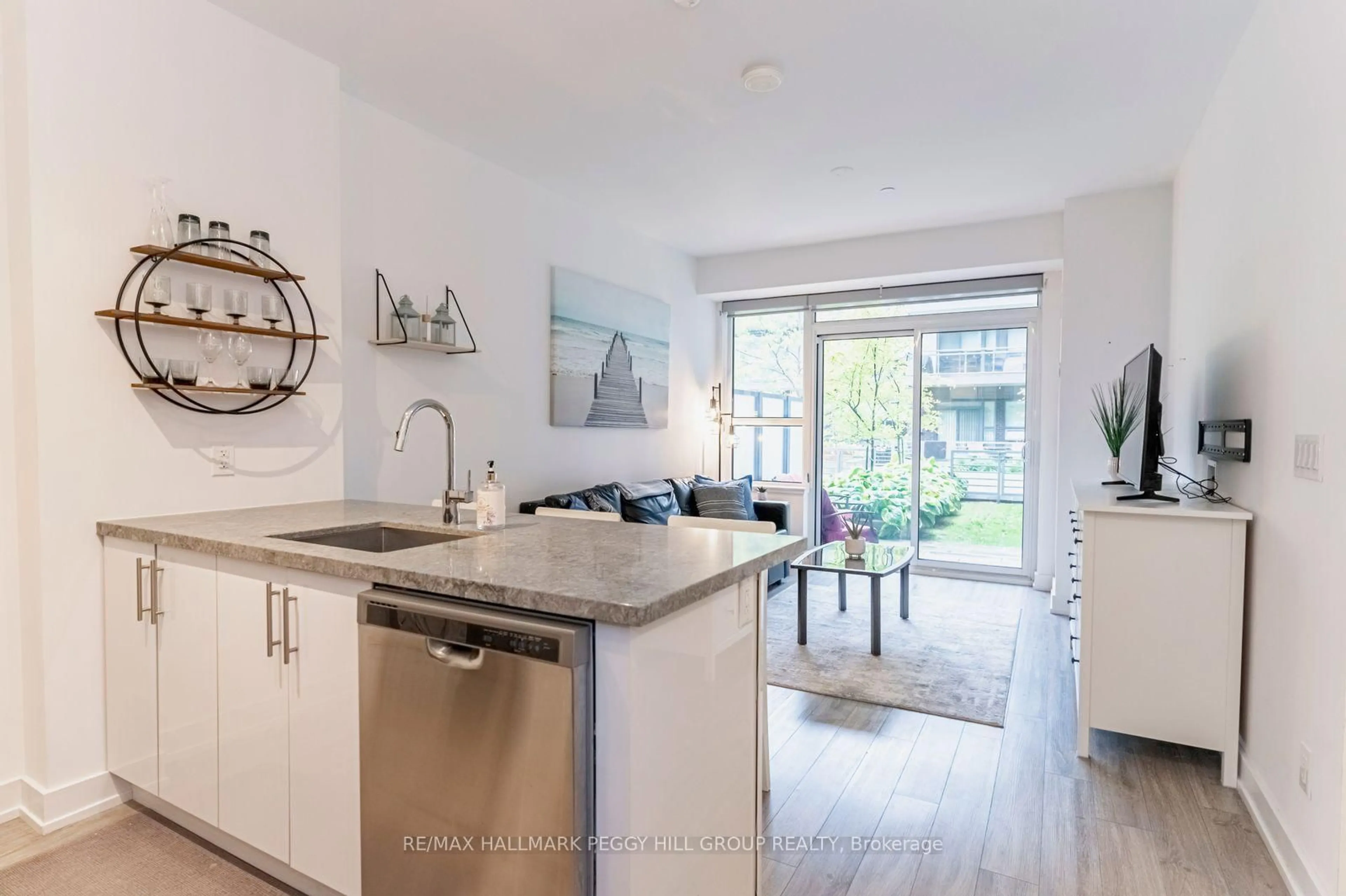 Open concept kitchen, unknown for 333 Sea Ray Ave #131, Innisfil Ontario L9S 0M3