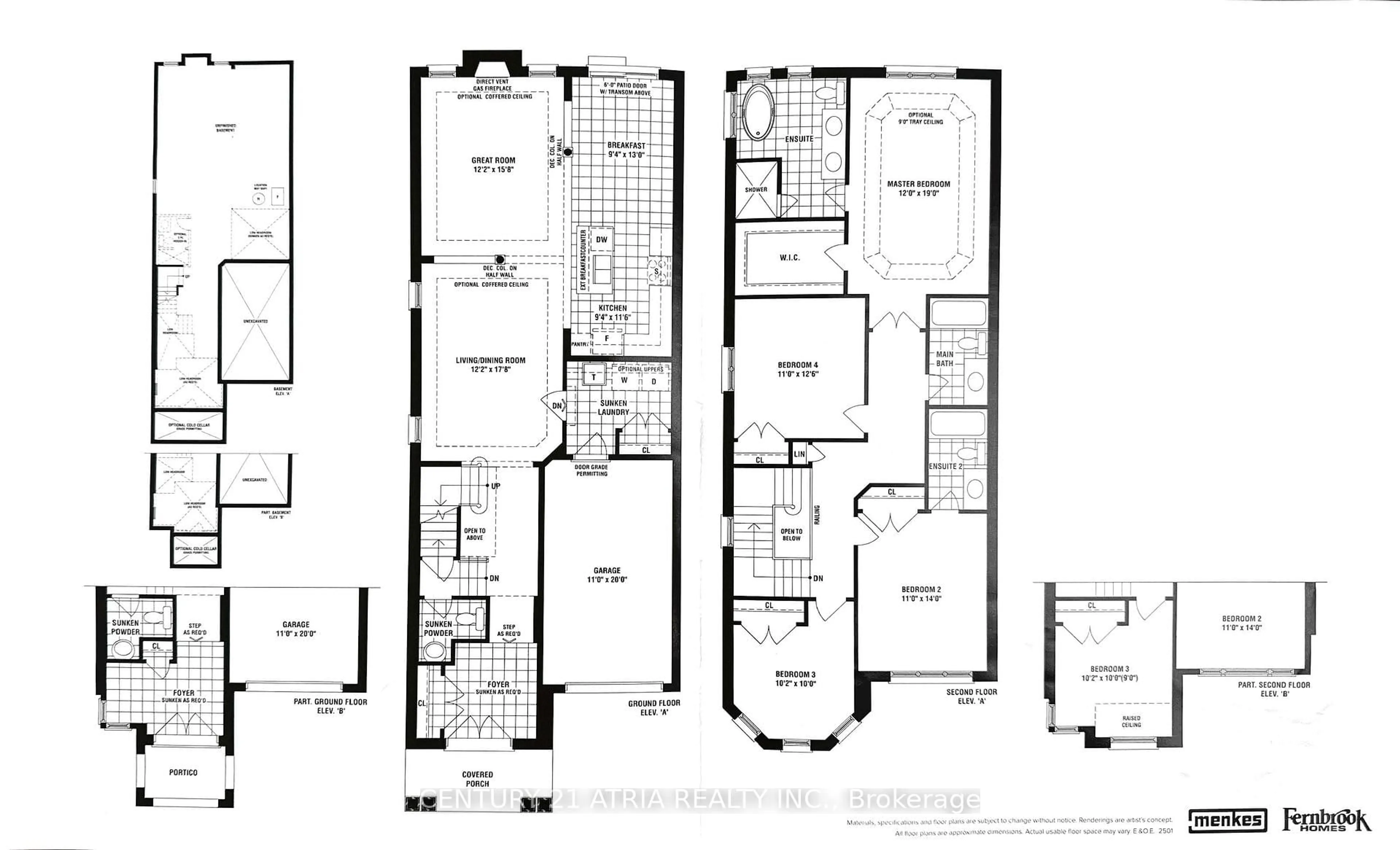 Floor plan for 4 Applegate Dr, East Gwillimbury Ontario L9N 0R2
