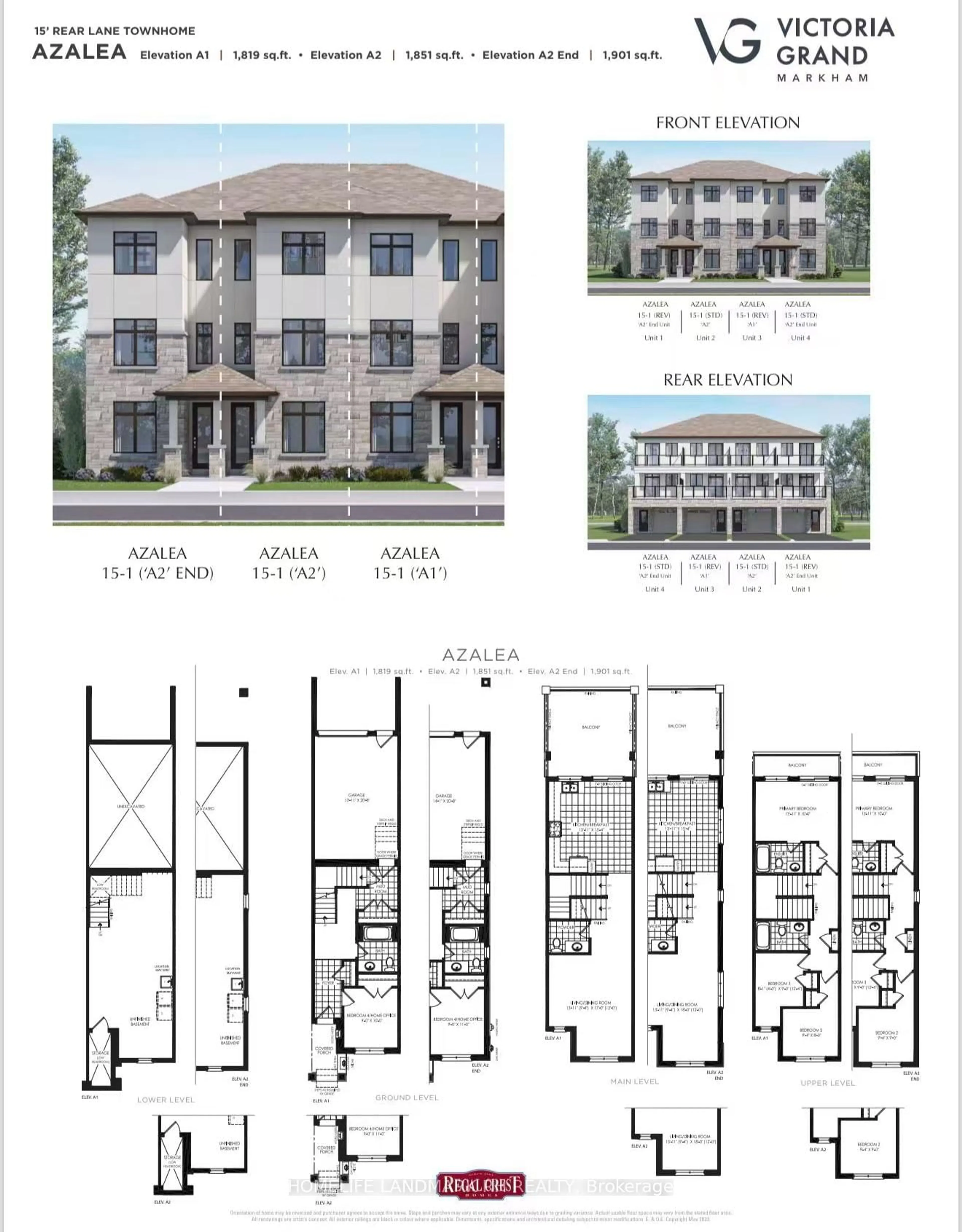 Floor plan for 187 Berczy Green Dr, Markham Ontario L6C 3P4