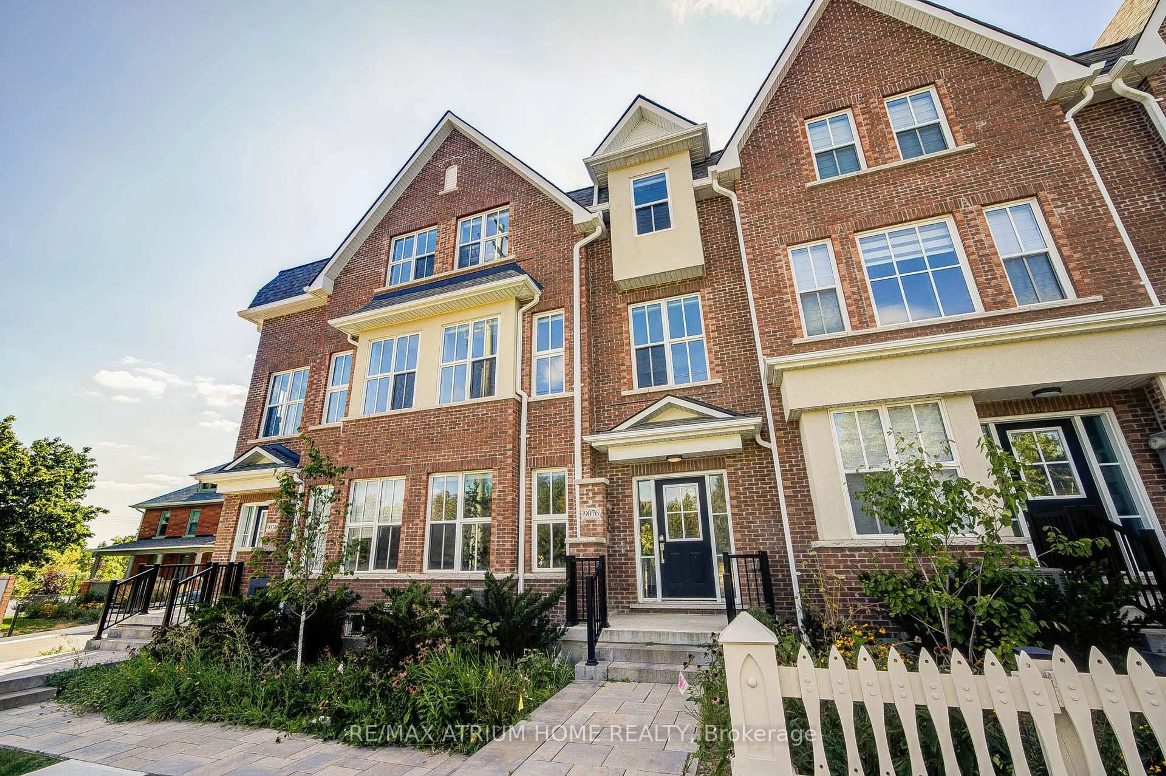 Home with brick exterior material, street for 9076 Woodbine Ave, Markham Ontario L3R 0J8