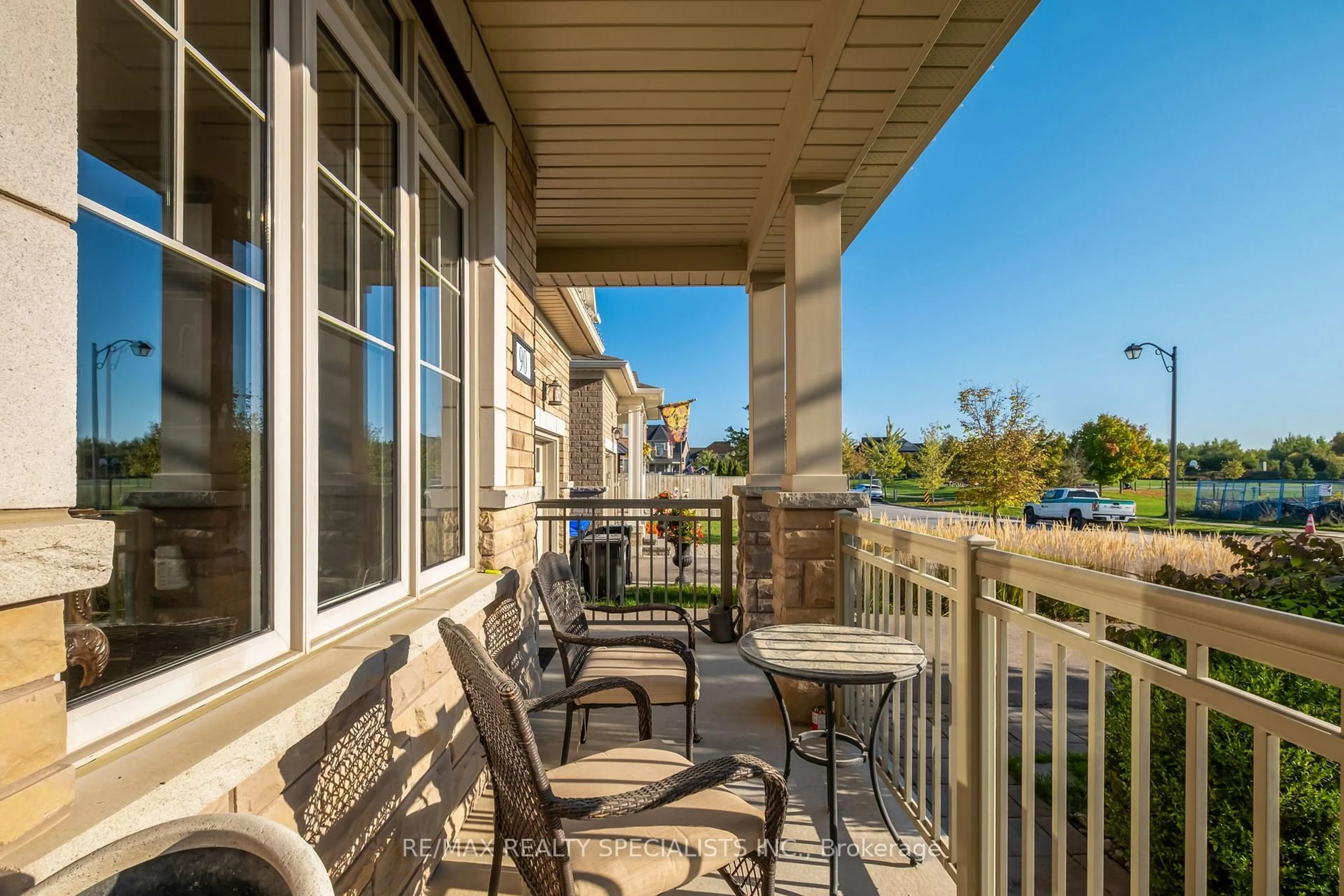 Patio, water/lake/river/ocean view for 90 Martin Tr, New Tecumseth Ontario L0G 1W0