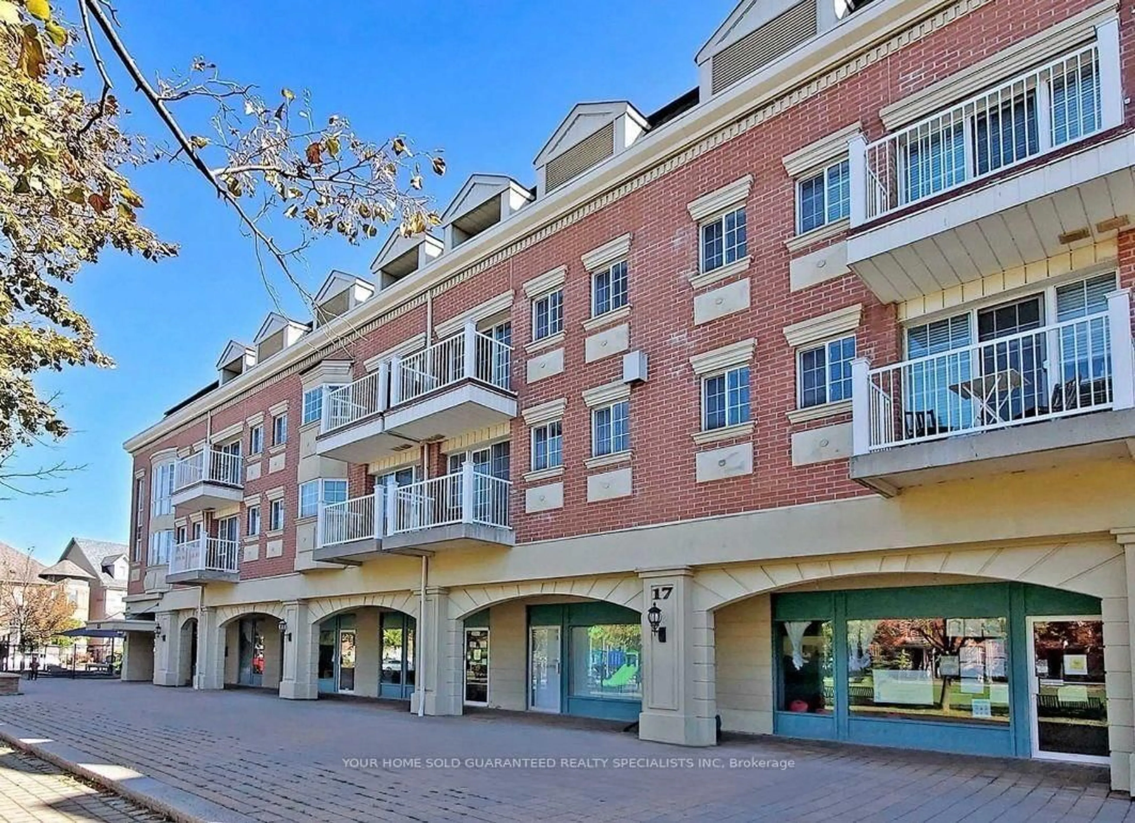 Patio, street for 15 Cornell Meadows Ave #A206, Markham Ontario L6B 1B6