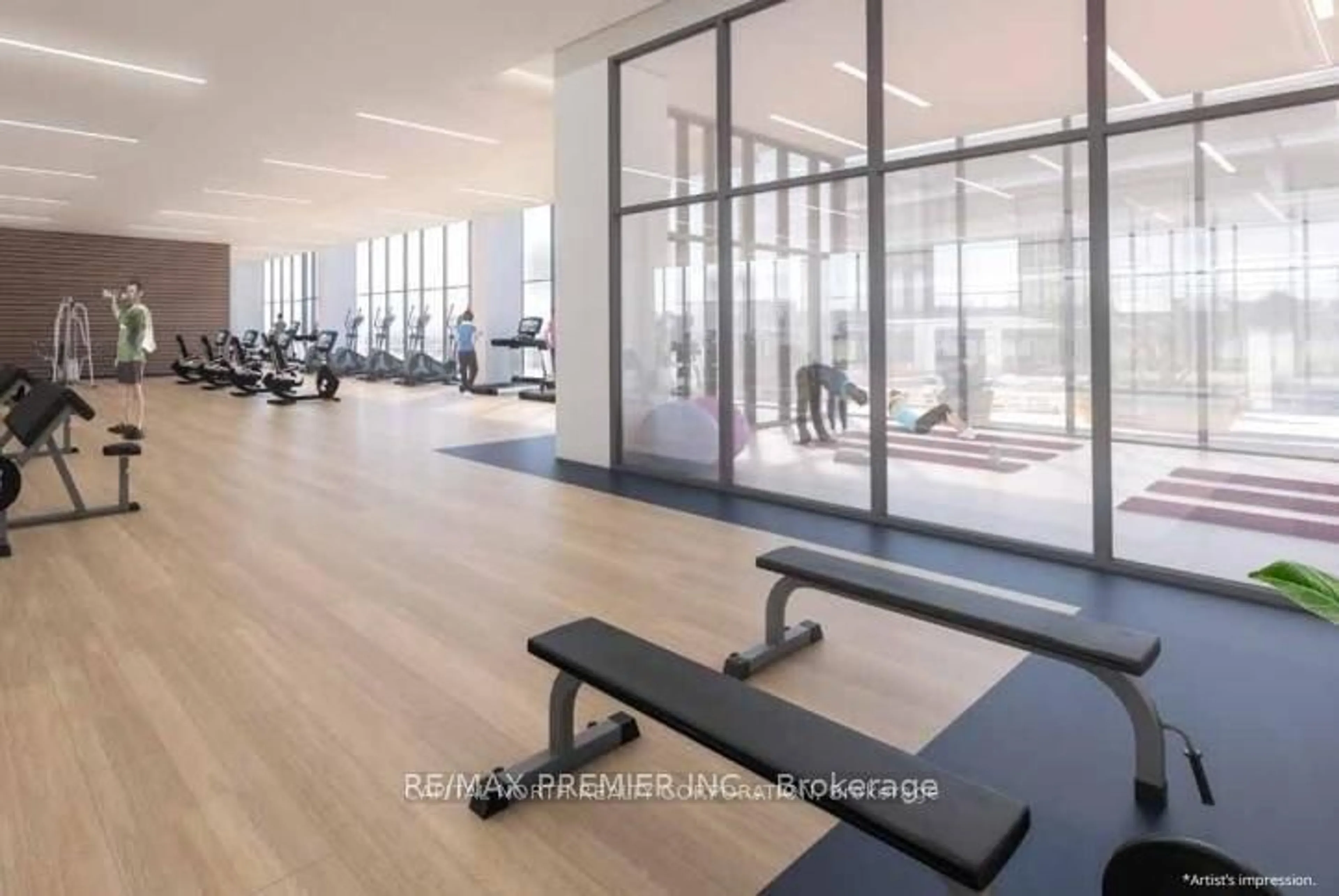 Gym or fitness room for 8960 Jane St #1410, Vaughan Ontario L4K 2M9