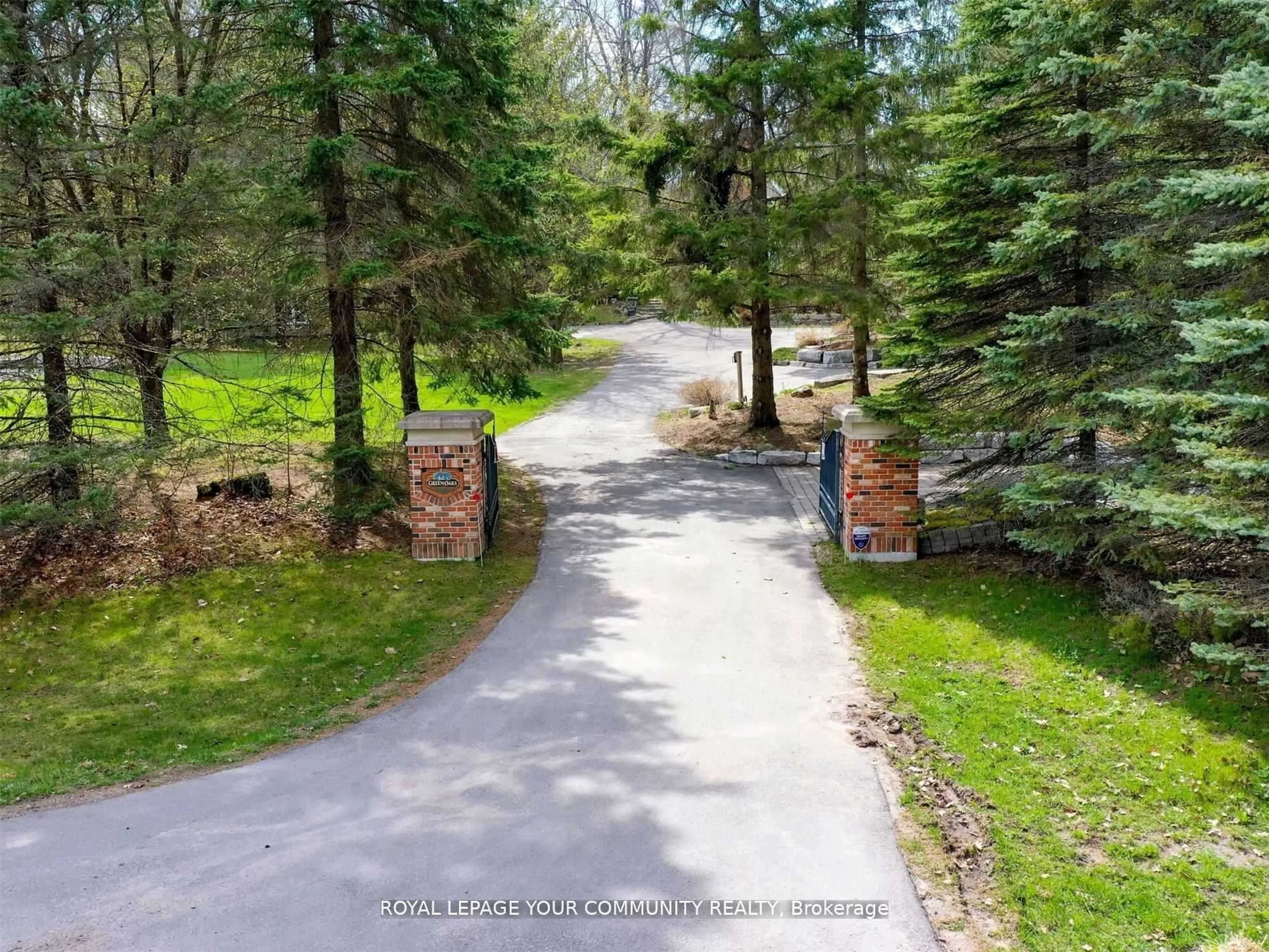 A pic from outside/outdoor area/front of a property/back of a property/a pic from drone, forest/trees view for 88 Fog Rd, King Ontario L7B 1A3