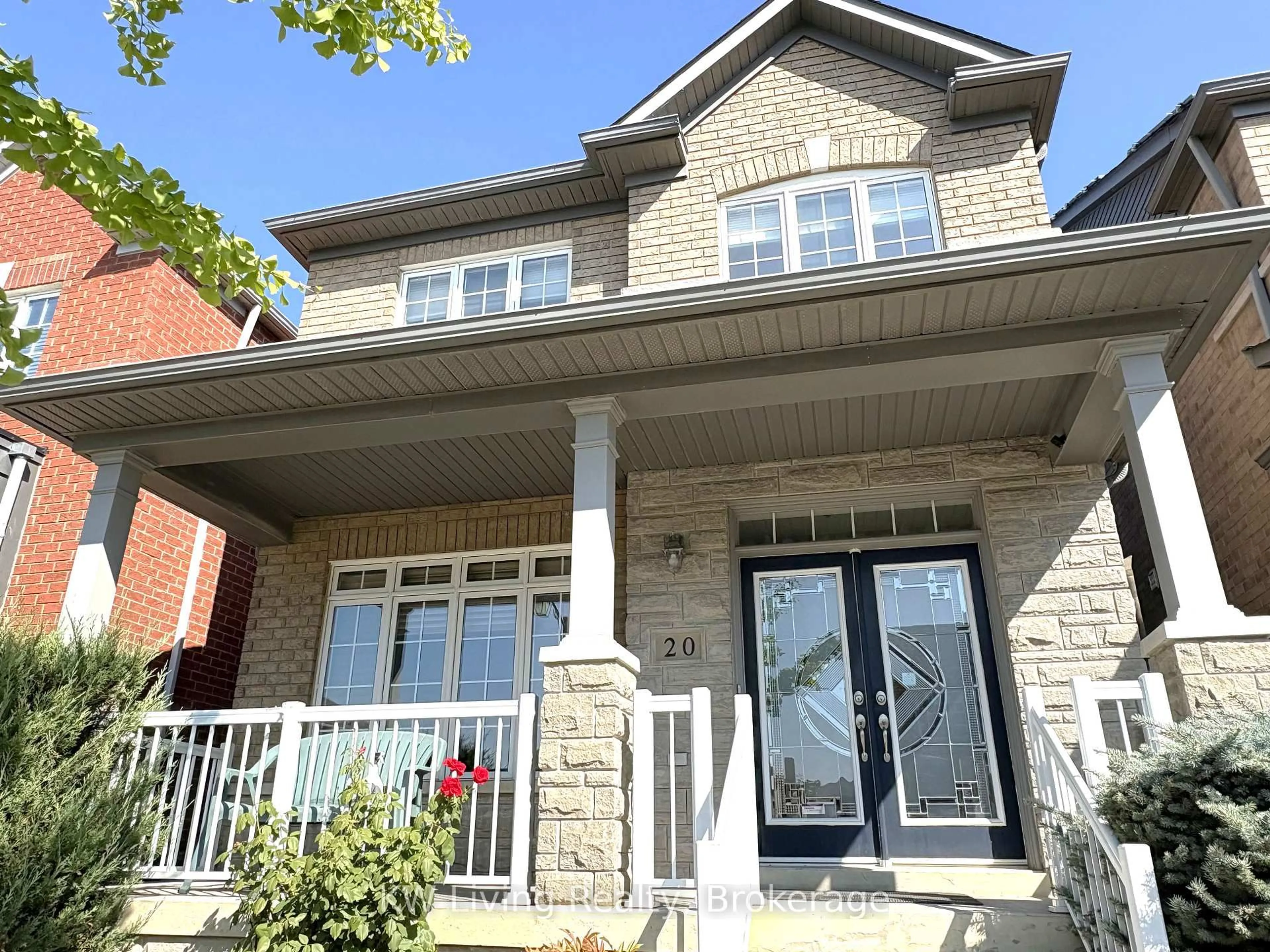 Home with brick exterior material, street for 20 Autumn Glow Dr, Markham Ontario L6B 0P4