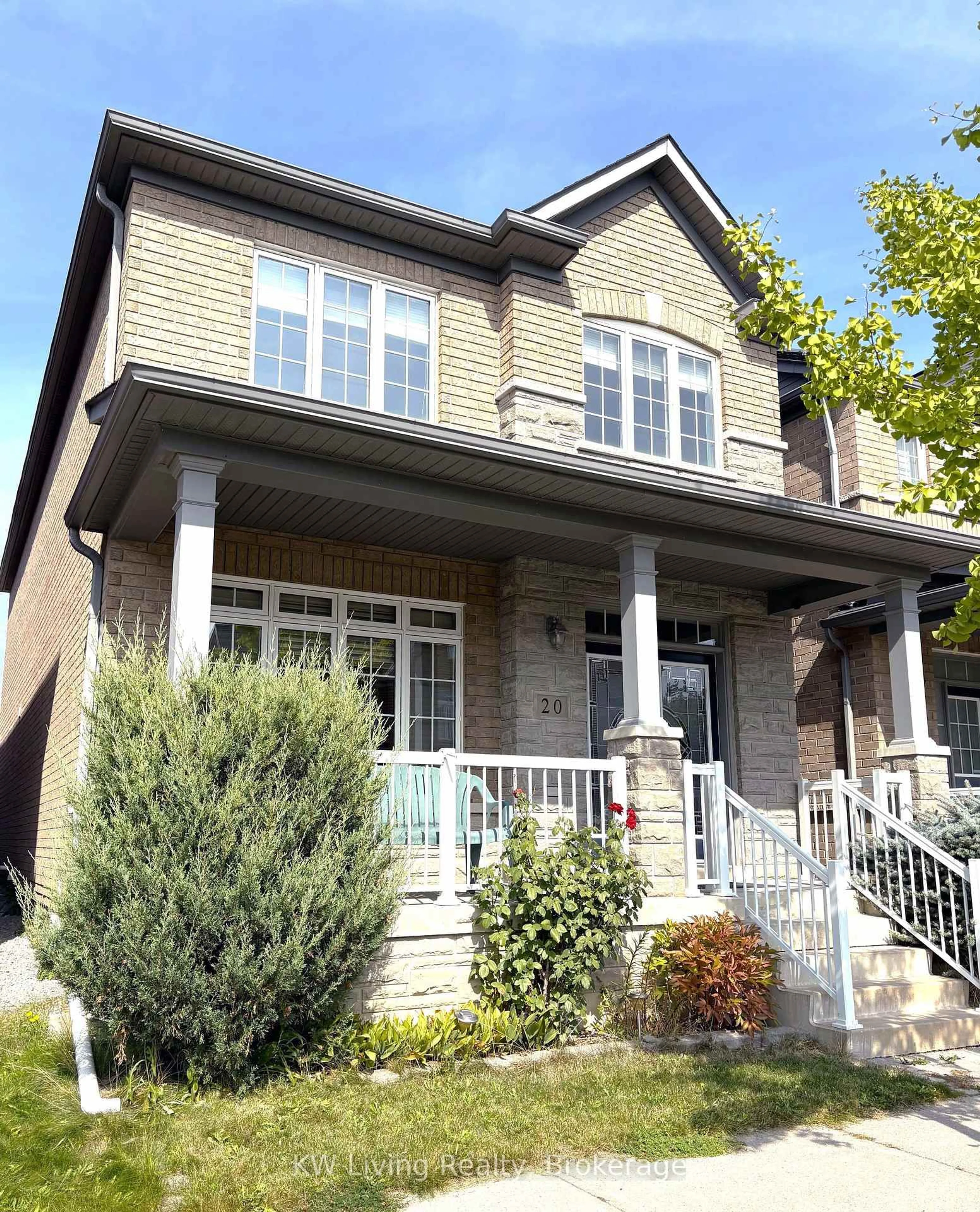 Home with brick exterior material, street for 20 Autumn Glow Dr, Markham Ontario L6B 0P4