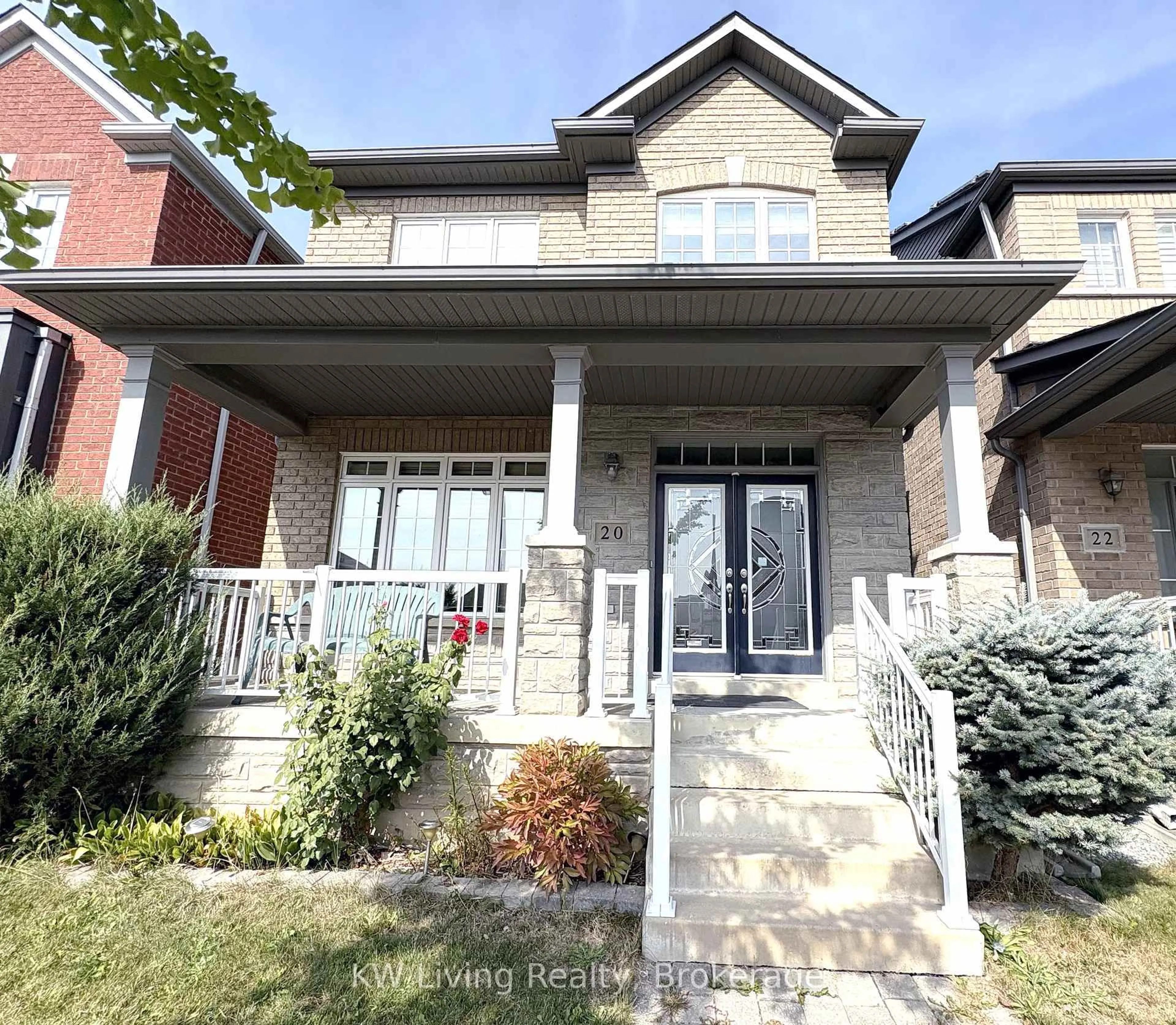 Home with brick exterior material, street for 20 Autumn Glow Dr, Markham Ontario L6B 0P4