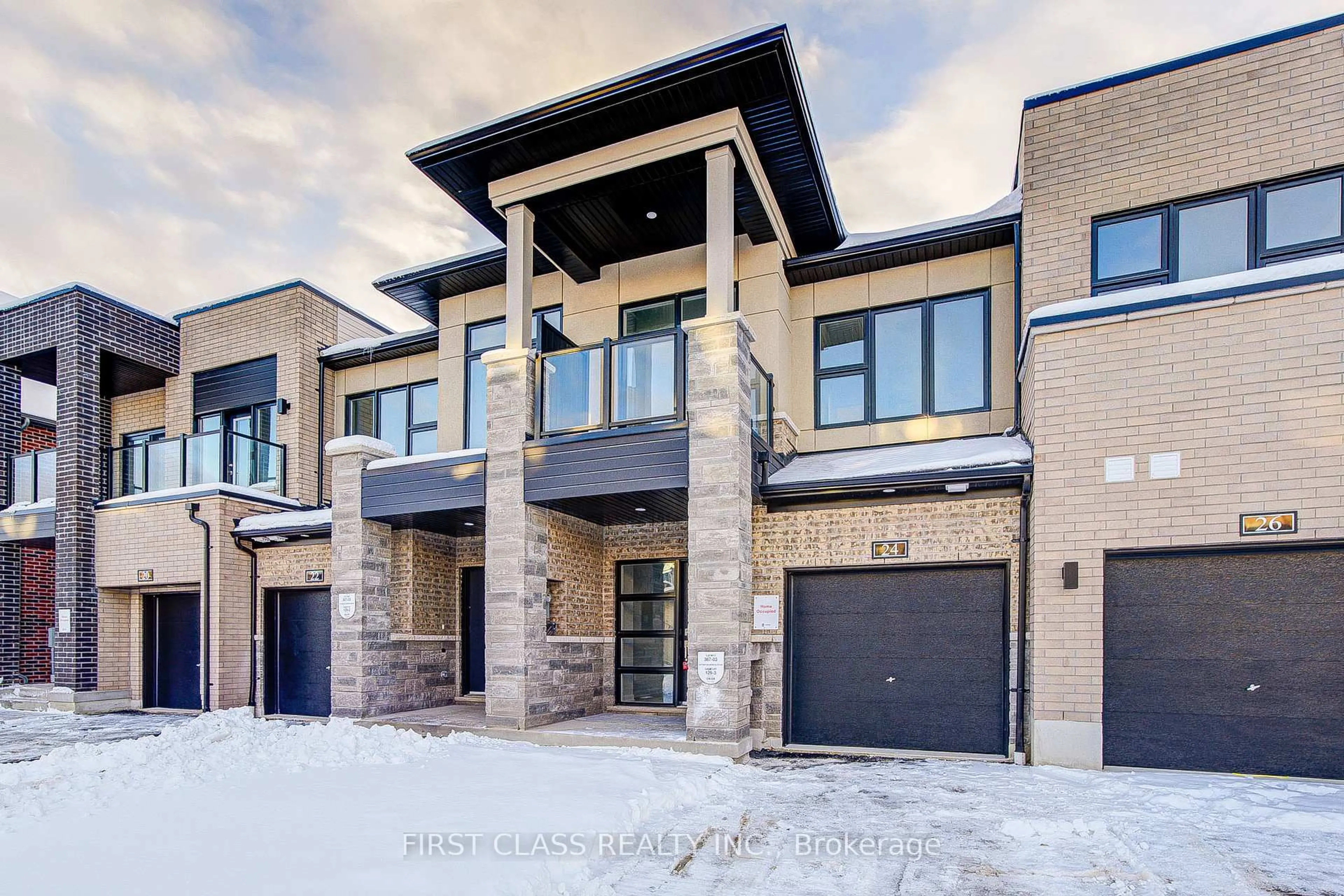 Home with brick exterior material, street for 24 Freeman Williams St, Markham Ontario L6C 3M8