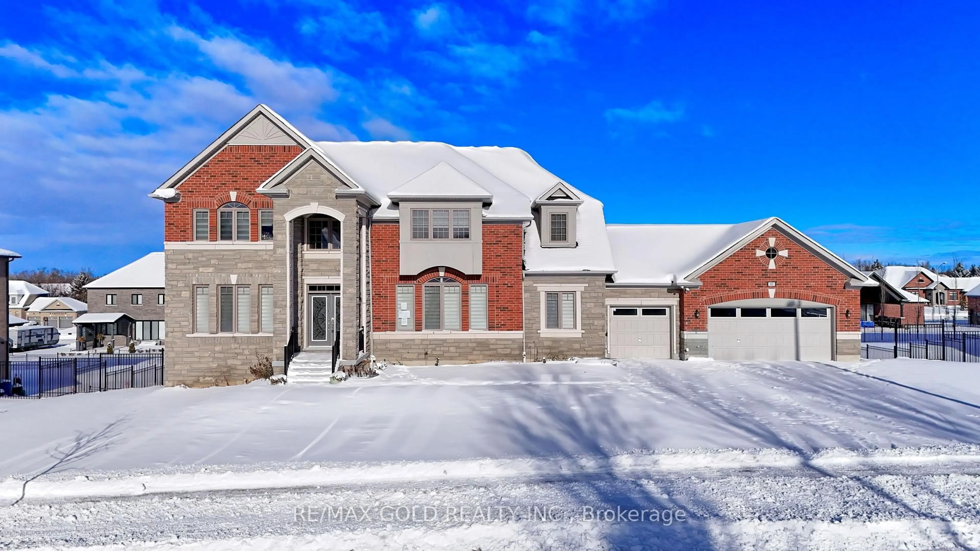 Home with brick exterior material, street for 10 Stewart Cres, Essa Ontario L0L 2N0