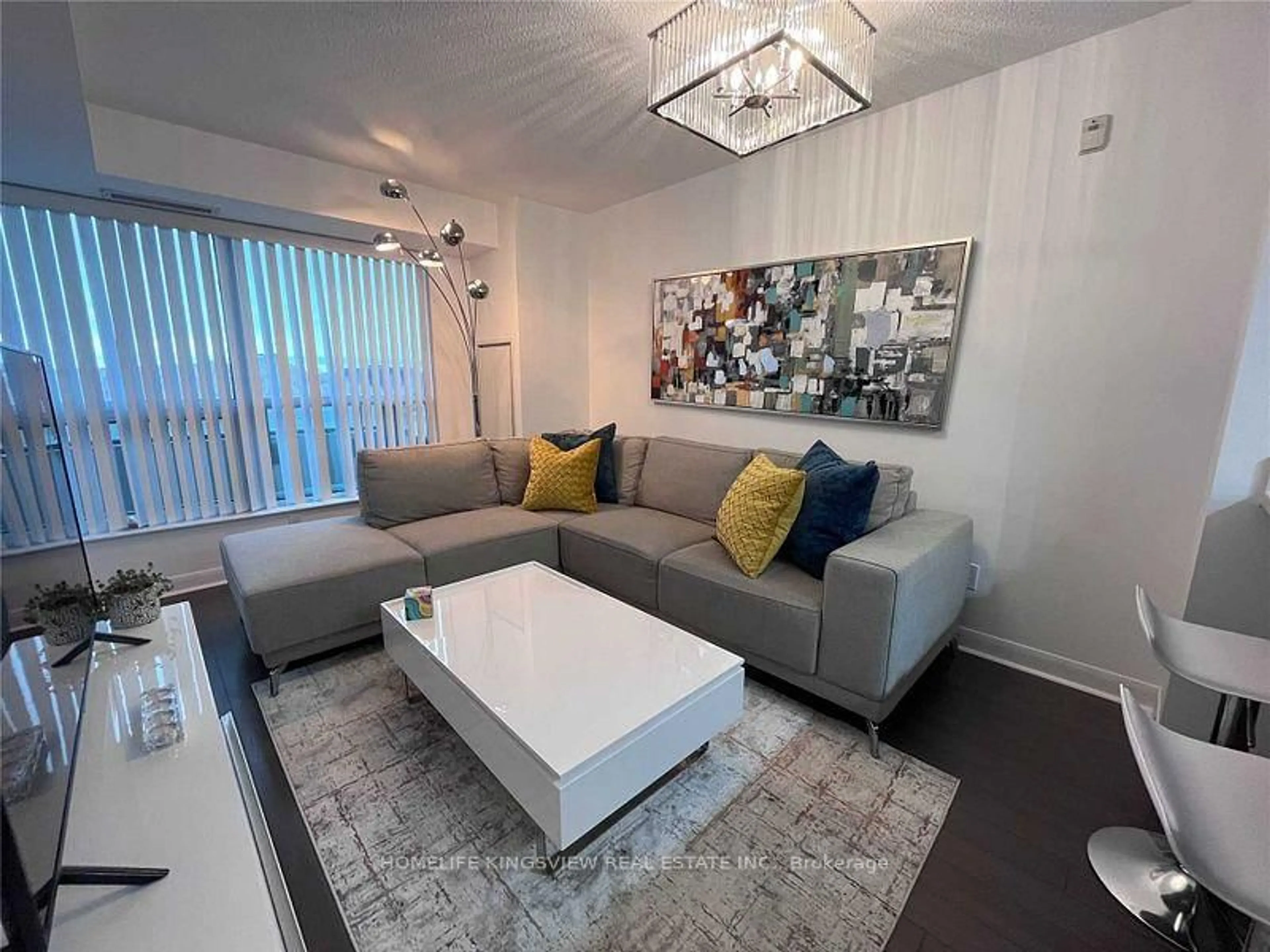 Living room with furniture, unknown for 75 Norman Bethune Ave #307, Richmond Hill Ontario L4B 0B6