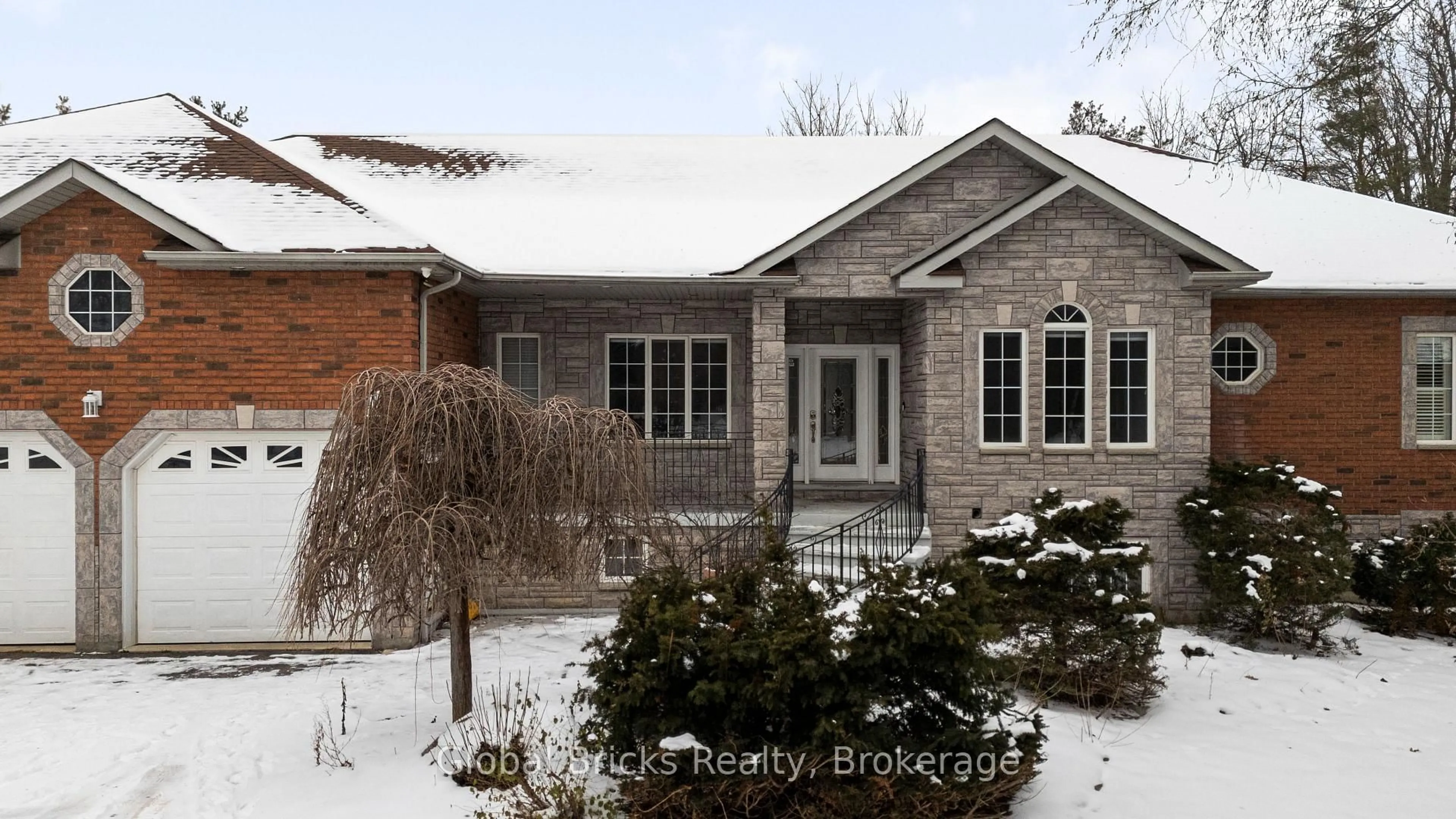 Home with brick exterior material, street for 14 Fisher Dr, Adjala-Tosorontio Ontario L0M 1J0
