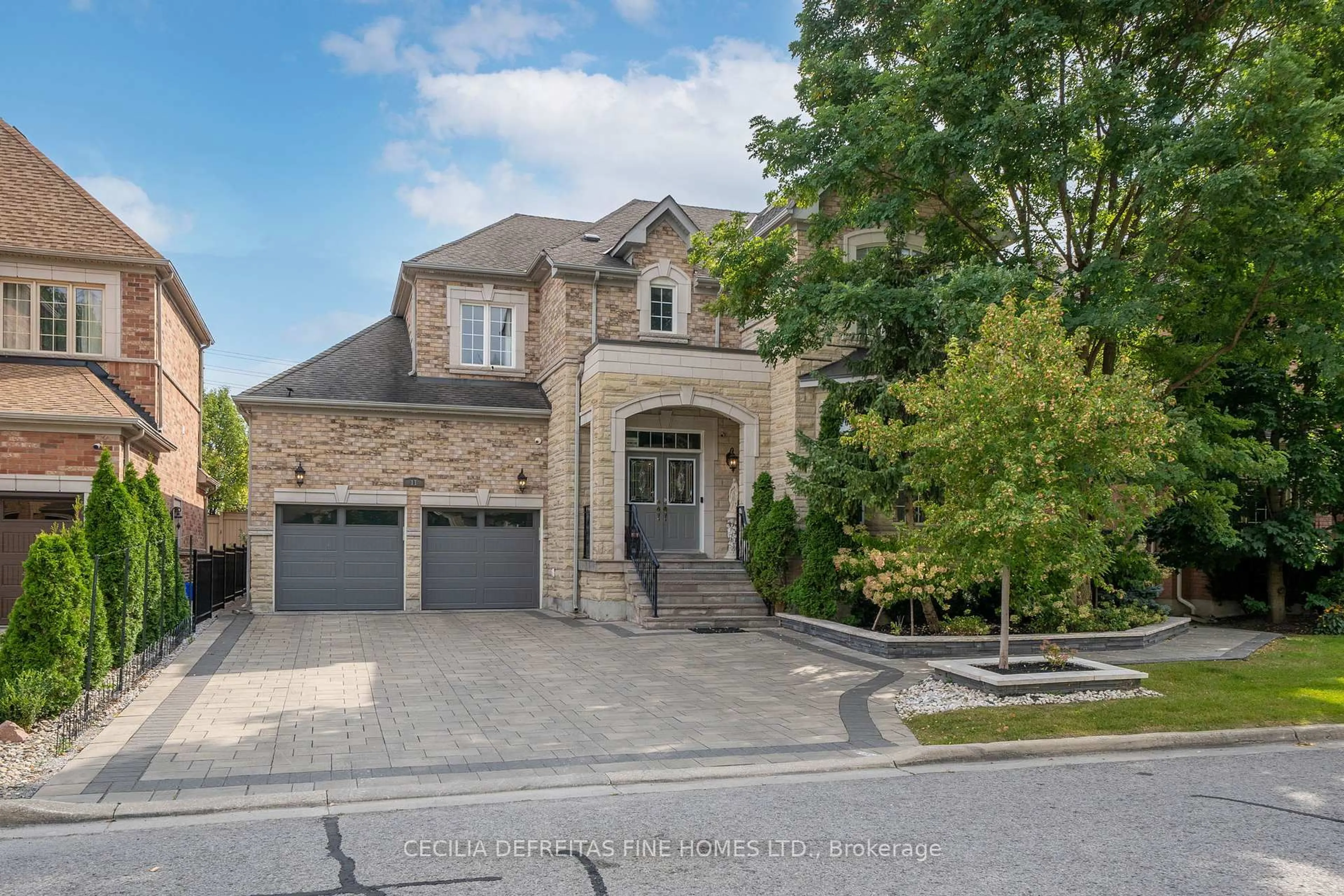 Home with brick exterior material, street for 11 Beauvista Crt, Vaughan Ontario L4H 3G6