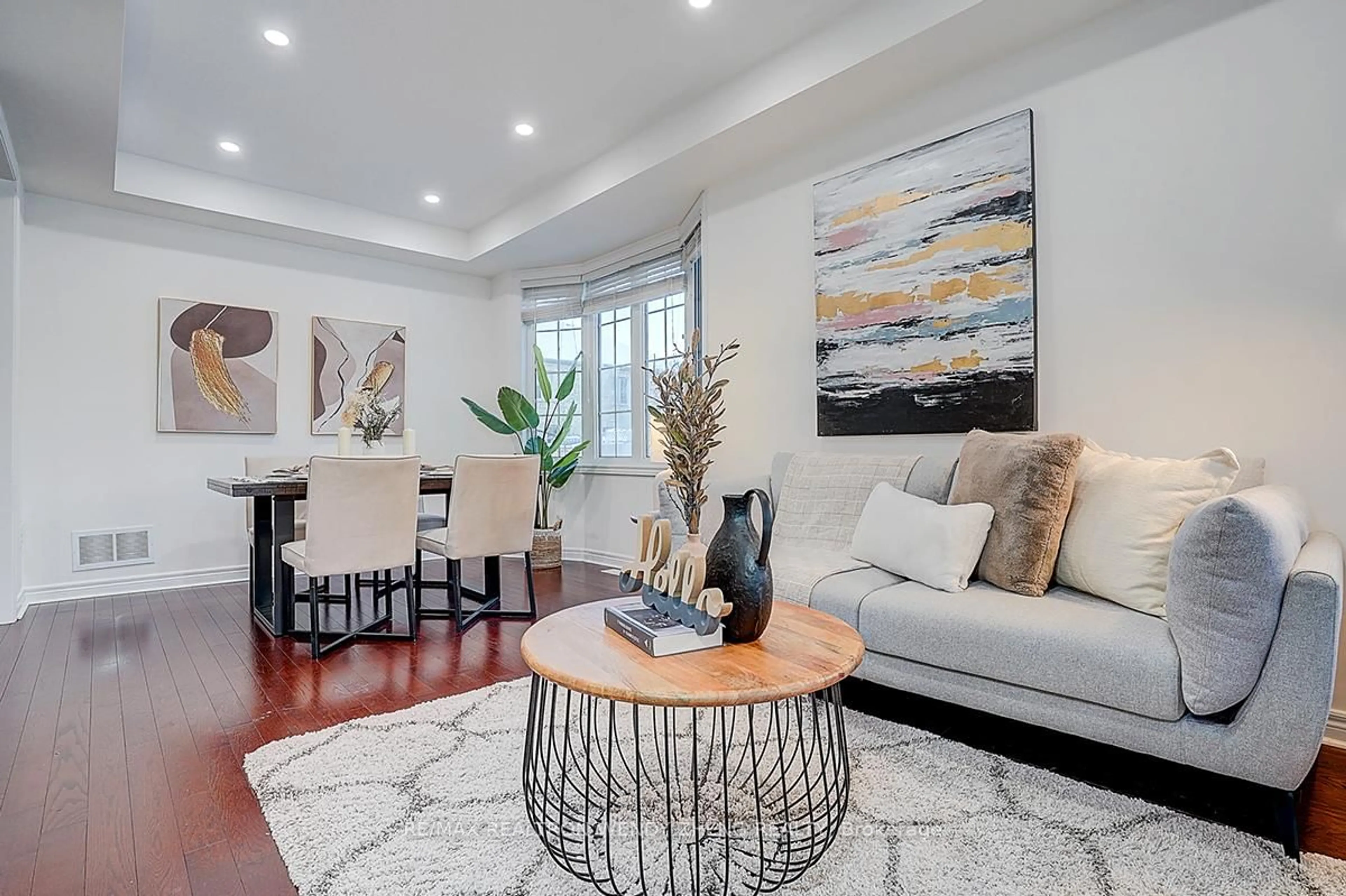 Living room with furniture, unknown for 12 Scheel Dr, Markham Ontario L6E 0M2