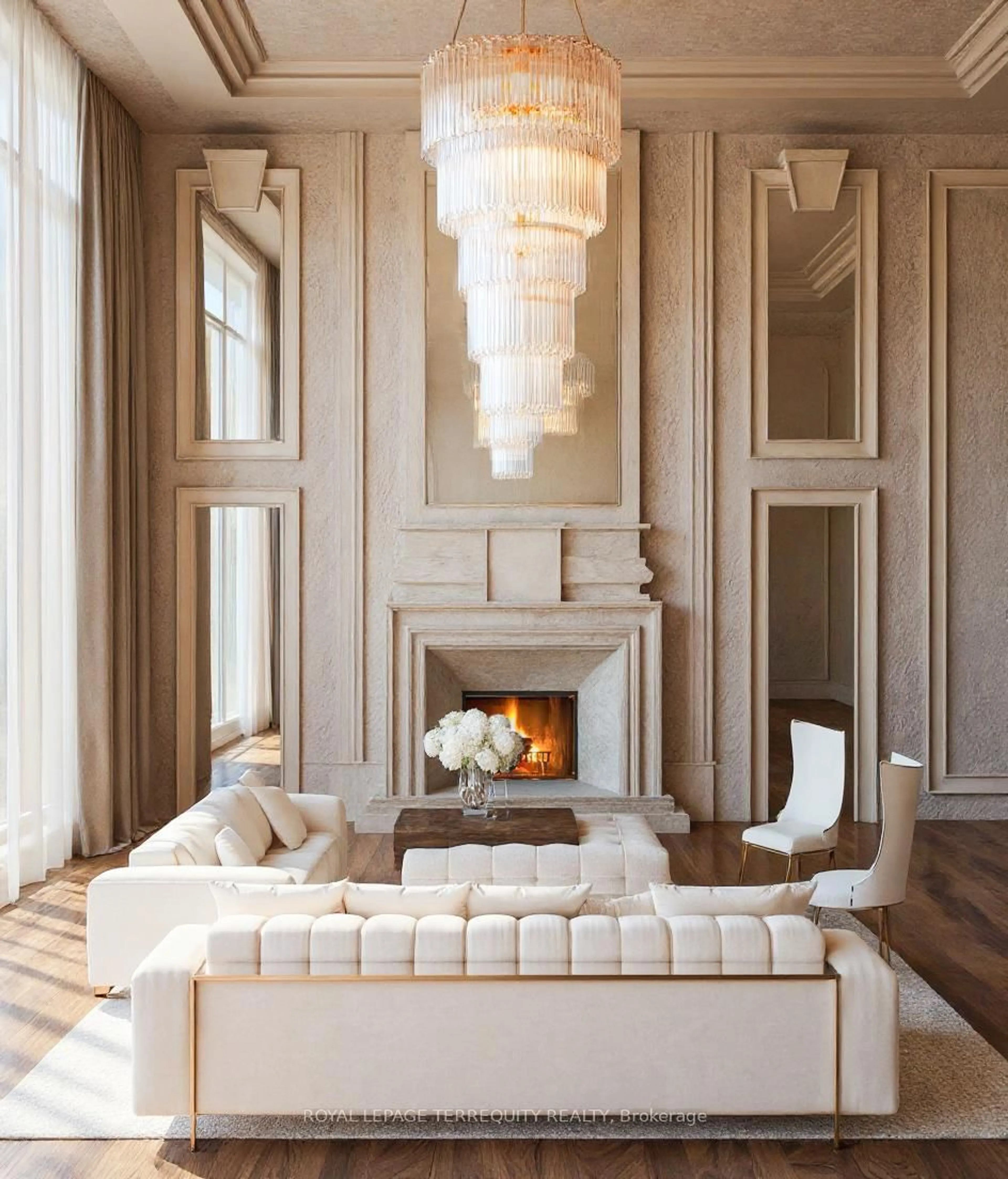 Living room with furniture, unknown for 5 Jonagold Crt, Richmond Hill Ontario L4S 1Y4