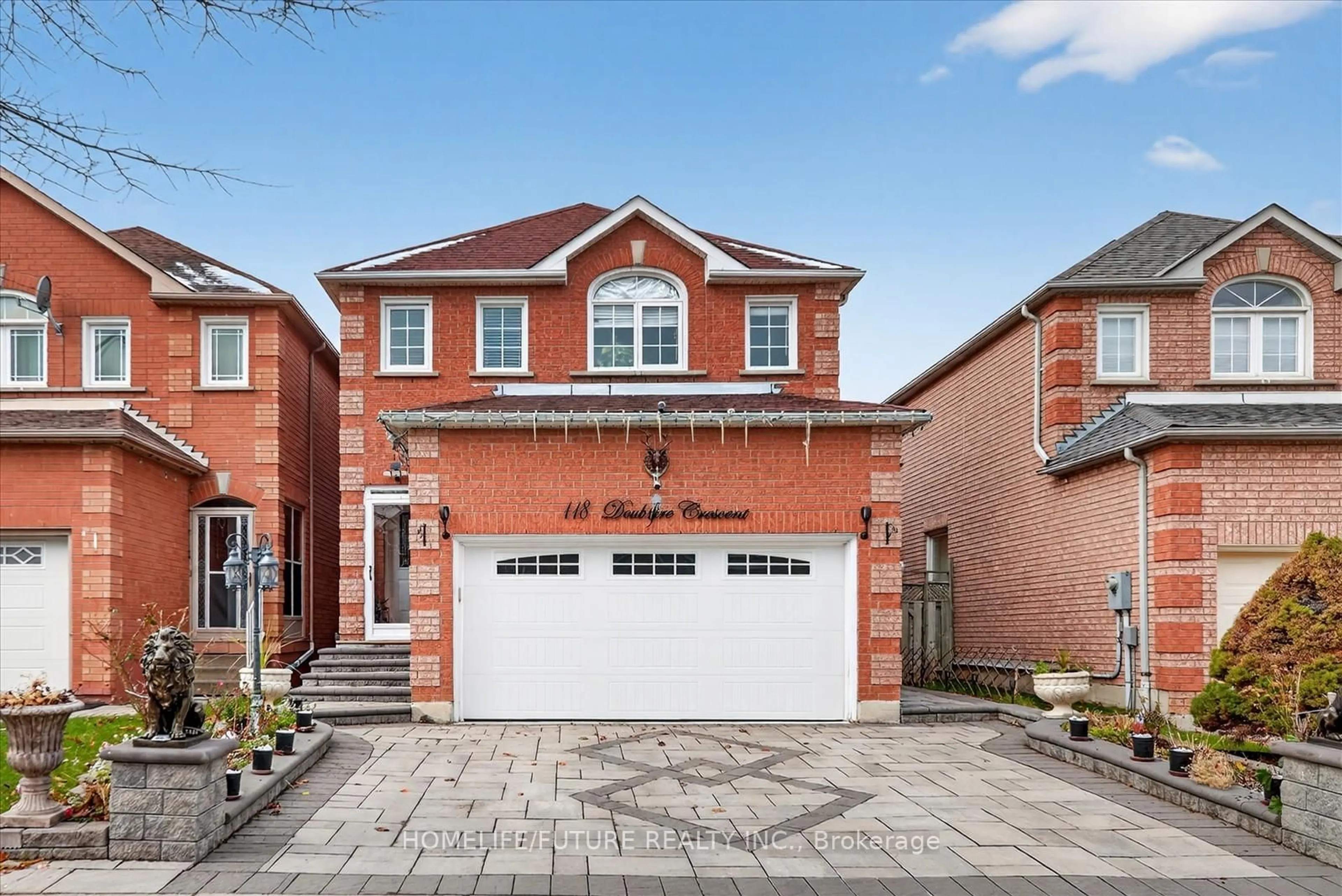 Home with brick exterior material, street for 118 Doubtfire Cres, Markham Ontario L3S 3V5