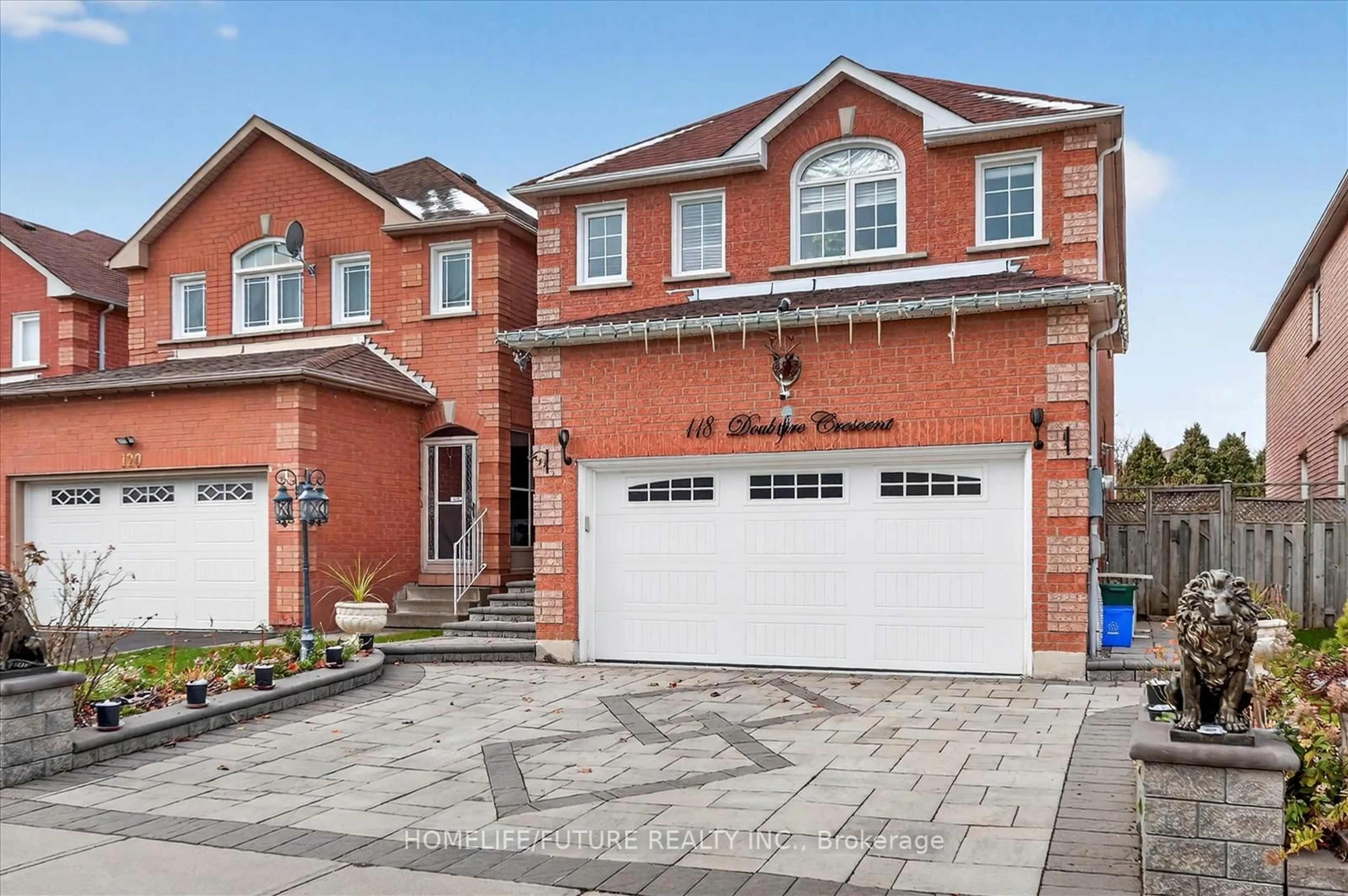 Home with brick exterior material, street for 118 Doubtfire Cres, Markham Ontario L3S 3V5