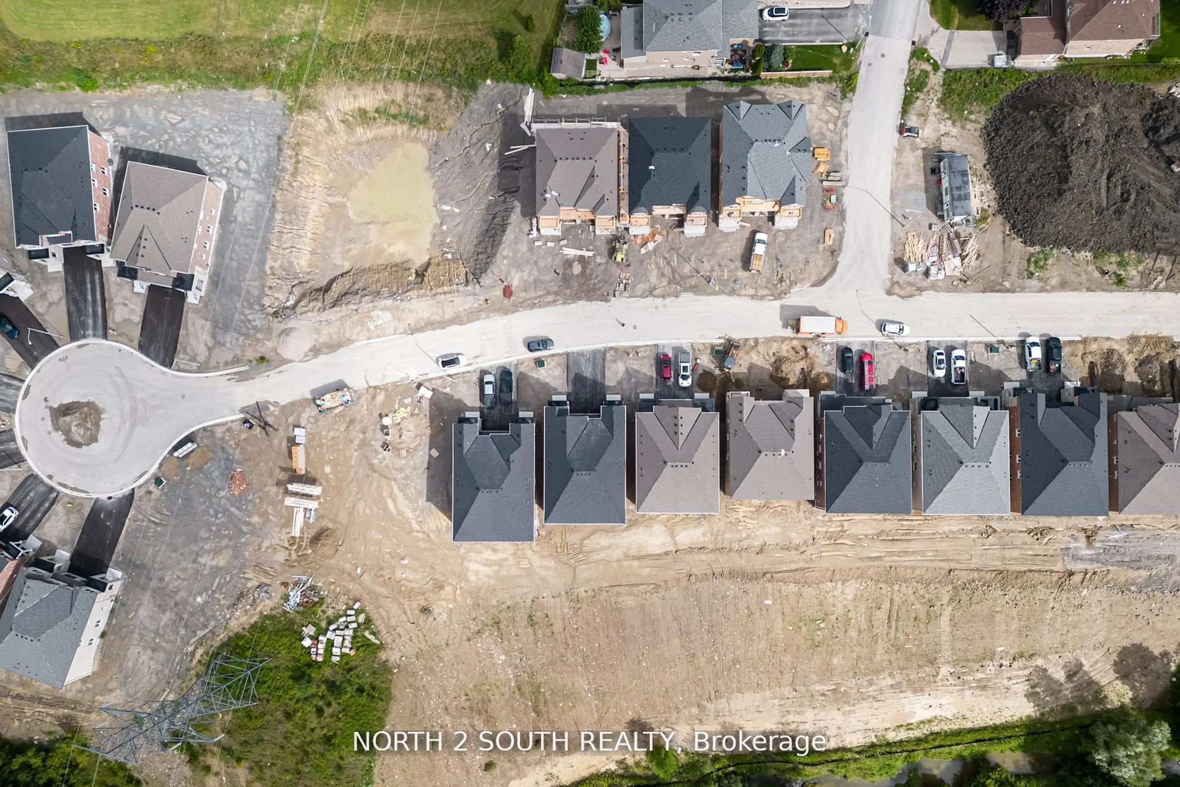 A pic from outside/outdoor area/front of a property/back of a property/a pic from drone, unknown for 23 Virro Crt, Vaughan Ontario L4H 5G5