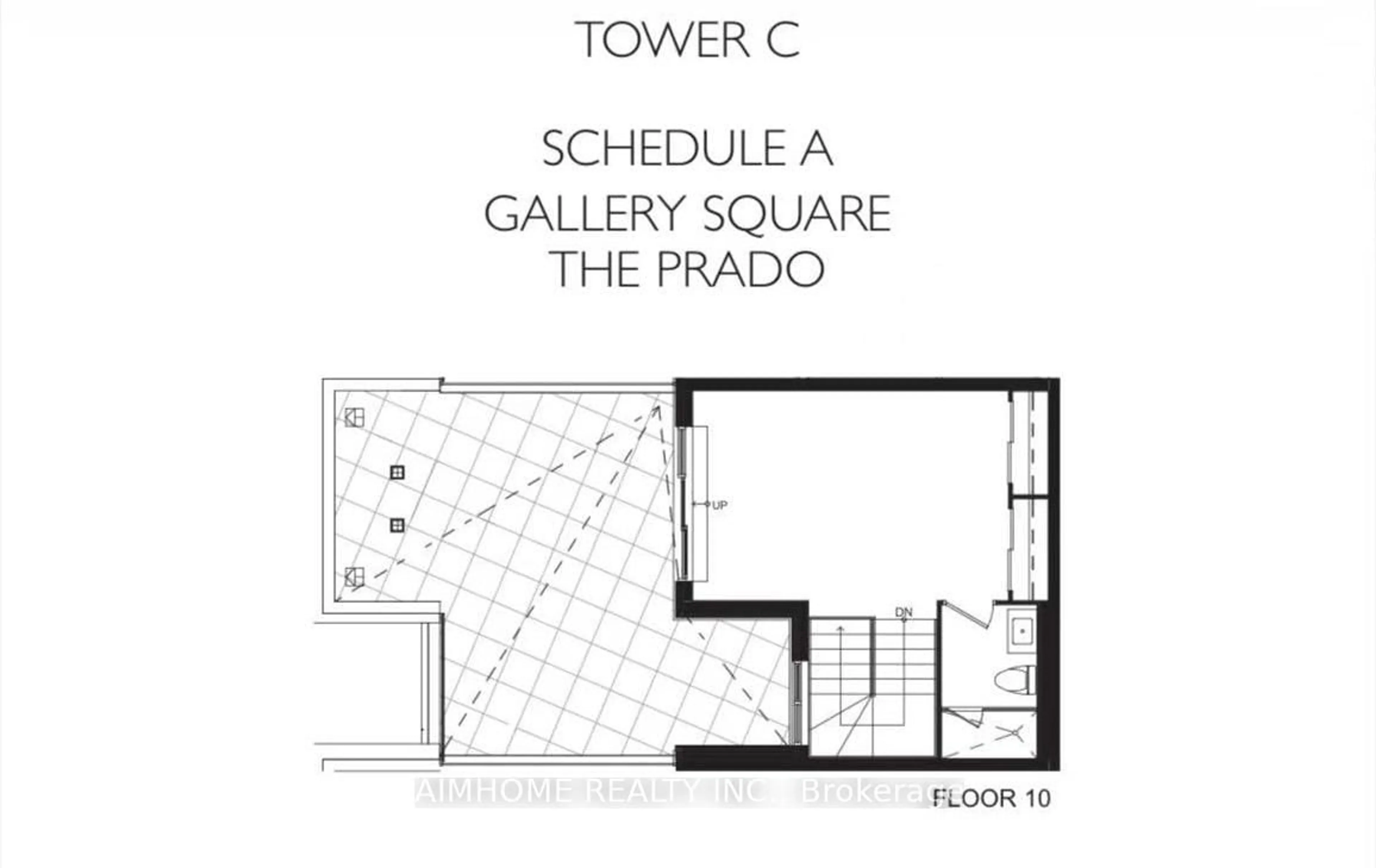 Floor plan for 38 Simcoe Promenade #902, Markham Ontario L6G 0H7