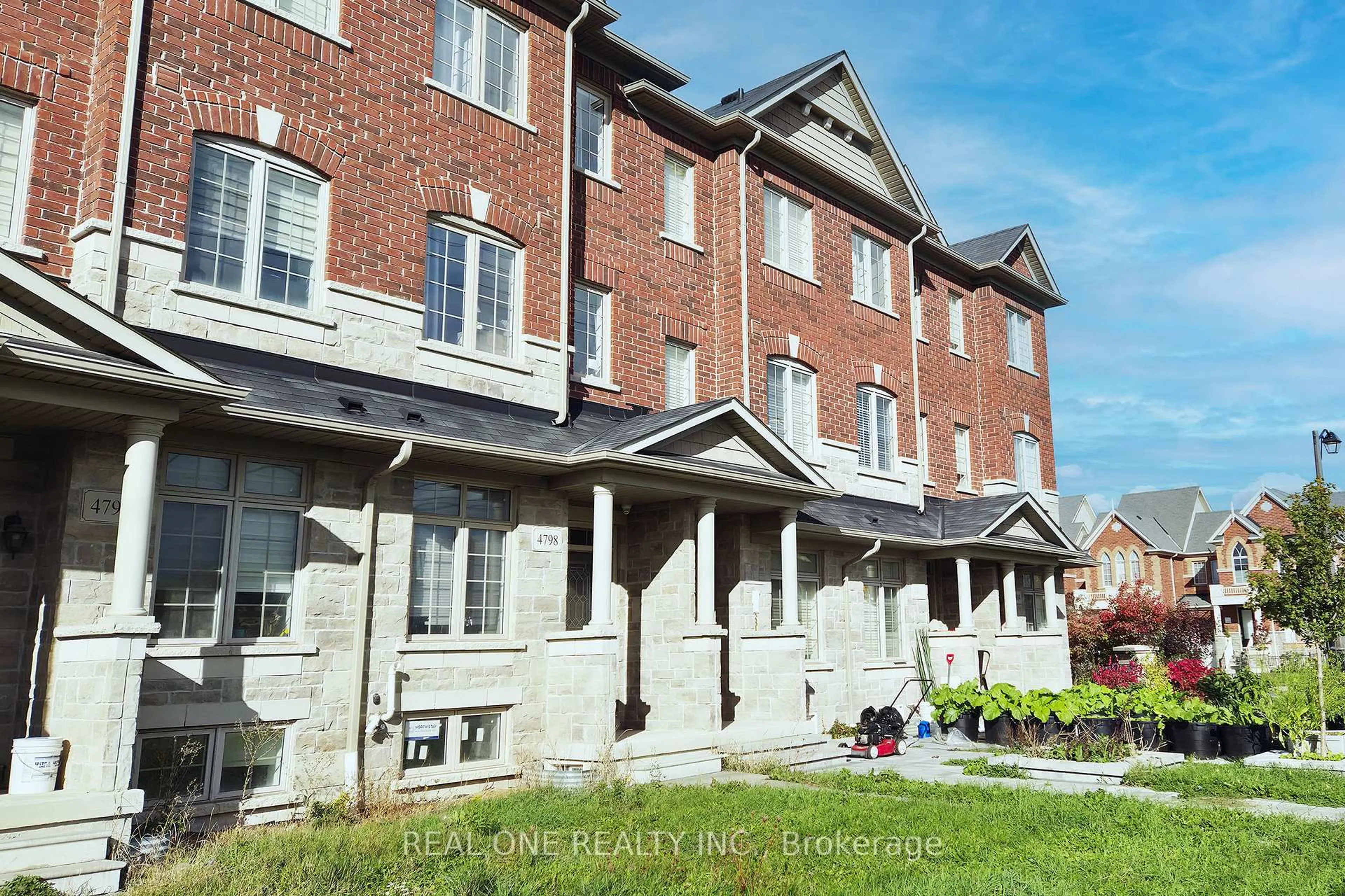 Home with brick exterior material, street for 4798 16th Ave, Markham Ontario L6C 0V8