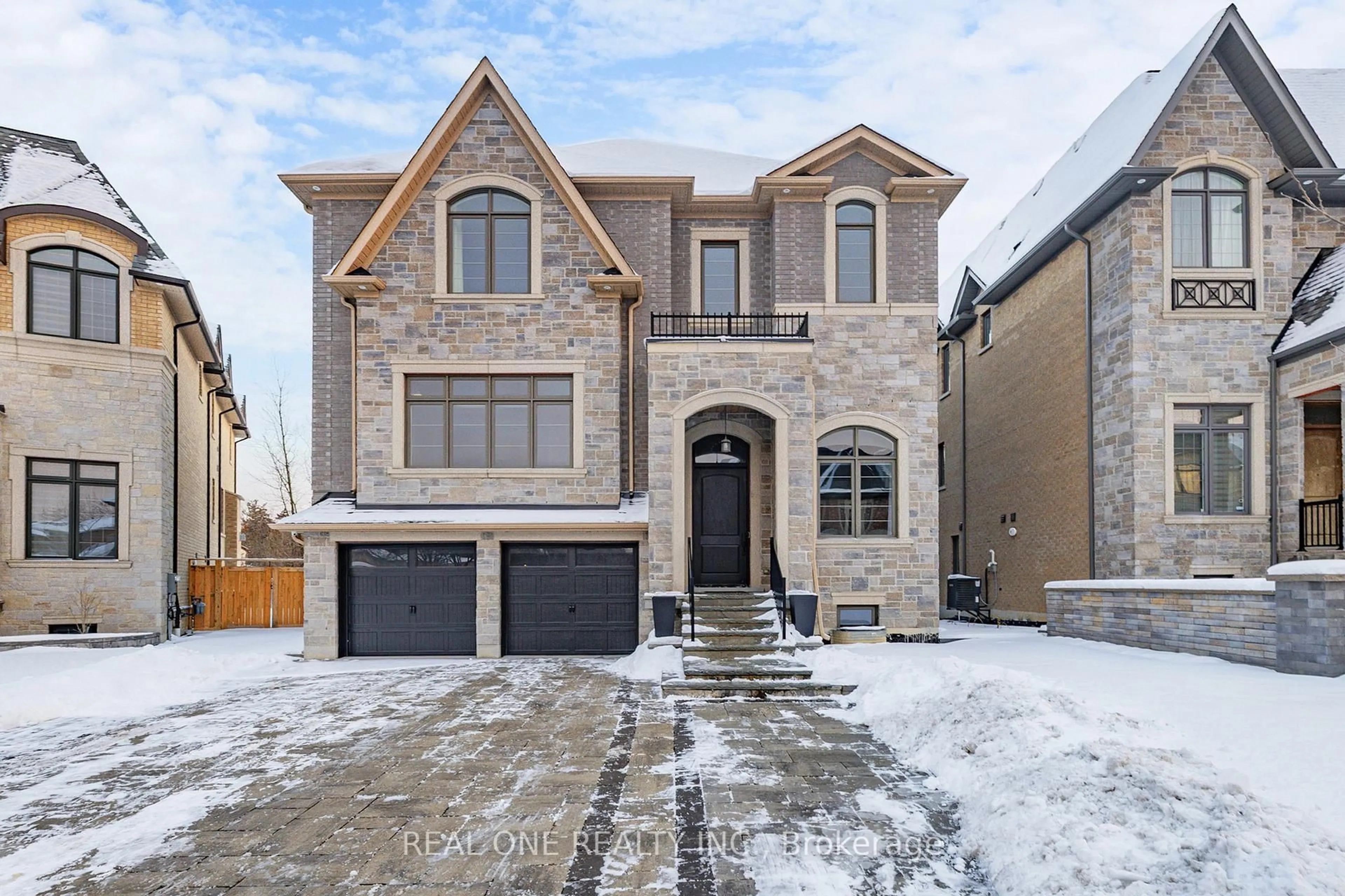 Home with brick exterior material, street for 91 Fitzgerald Ave, Markham Ontario L3R 1R5