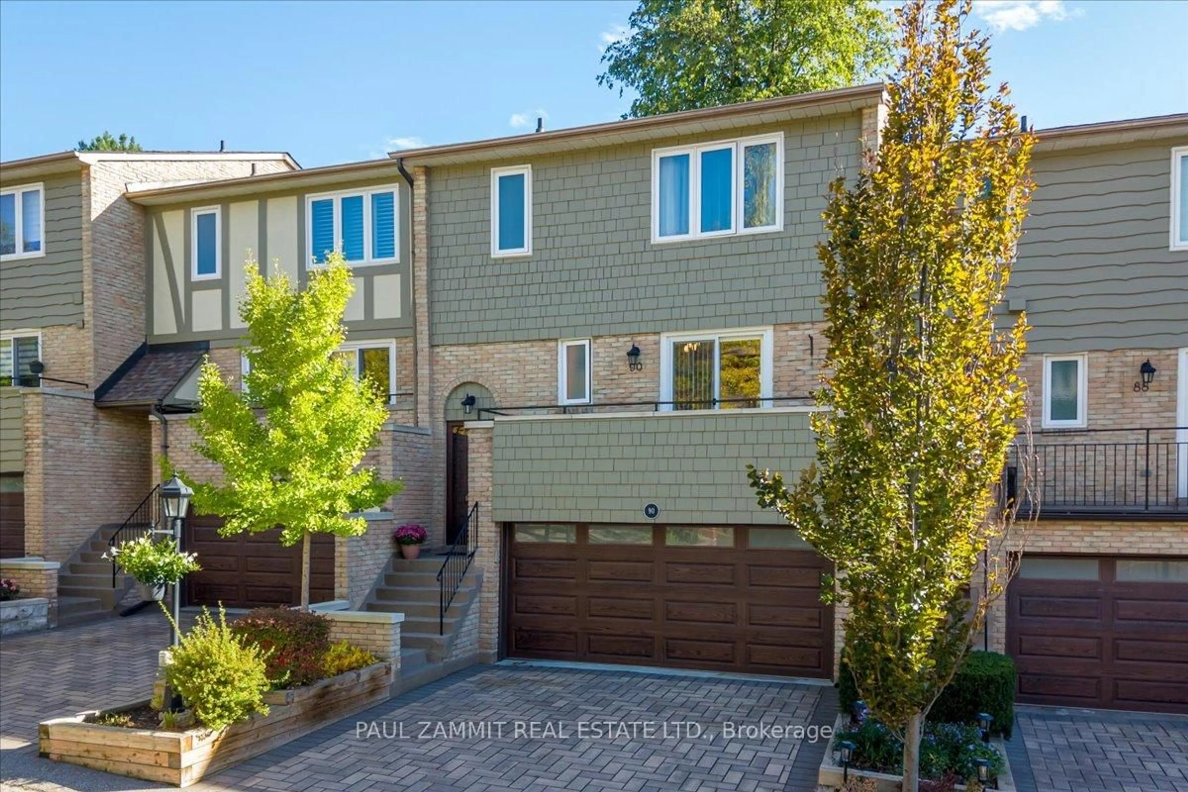 Home with brick exterior material, street for 90 Quail Valley Cres, Markham Ontario L3T 4R1