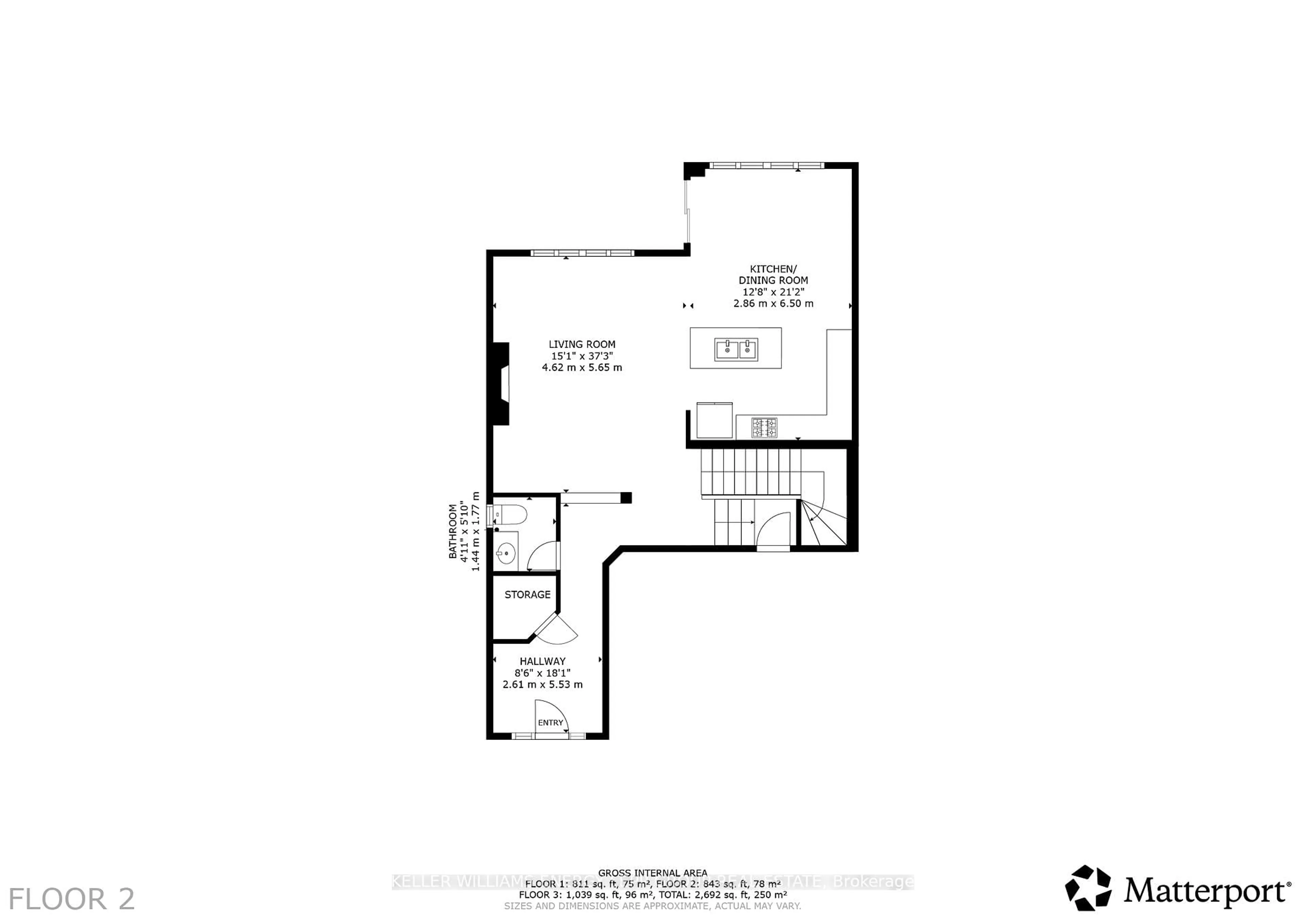 Floor plan for 17 Don Hadden Cres, Brock Ontario L0C 1H0
