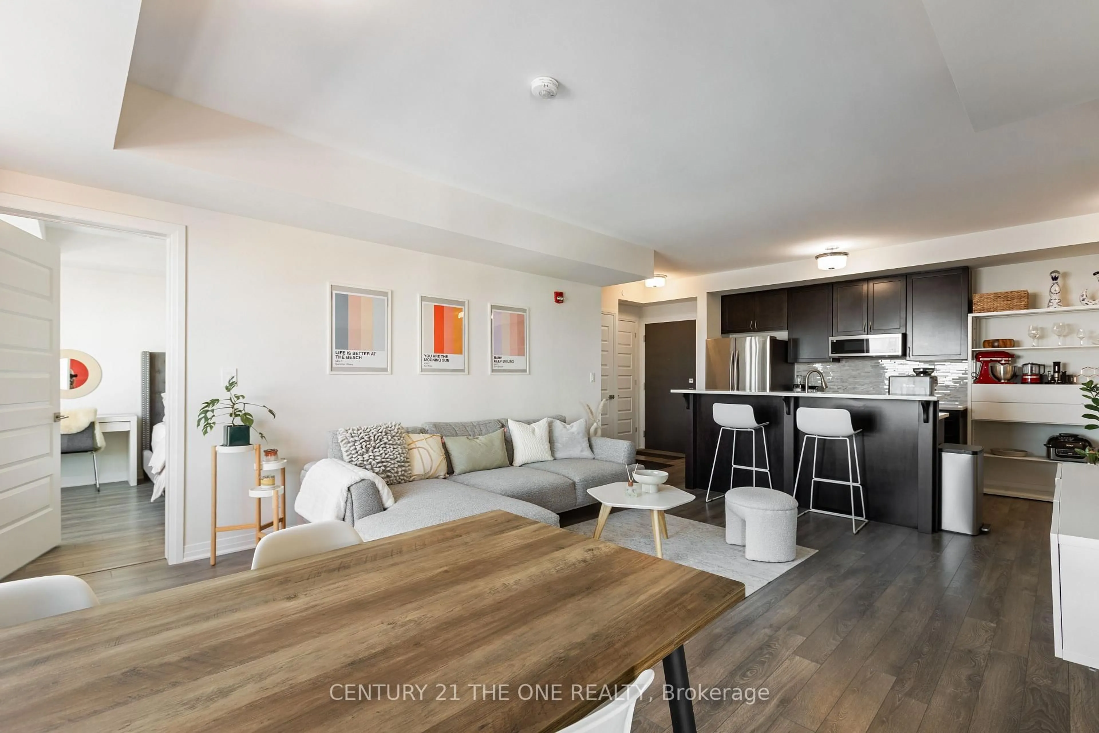 Open concept kitchen, unknown for 58 Adam Sellers St #503, Markham Ontario L6B 1P5